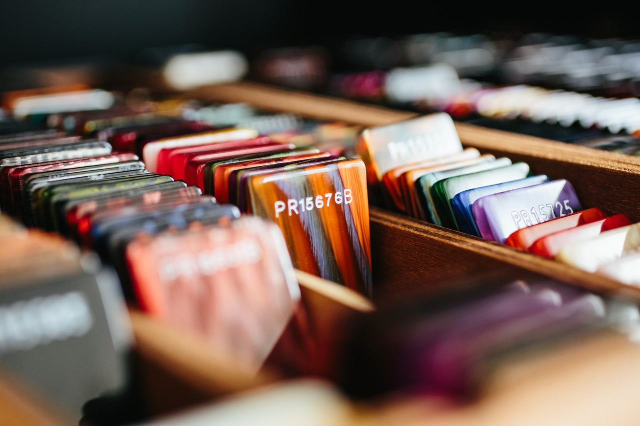 ACETATE, OUR PREMIUM MATERIAL