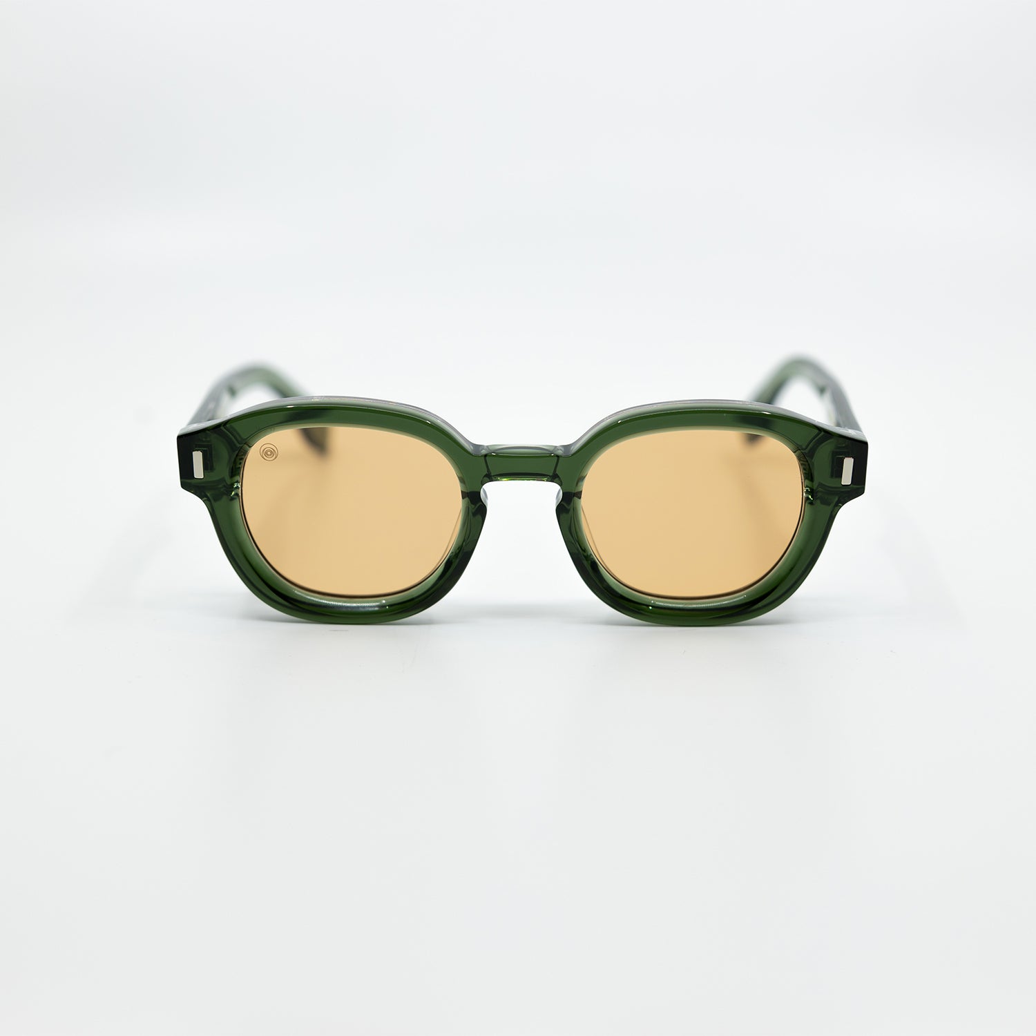 Tom Sunglasses with Olive Frame & Orange Lens