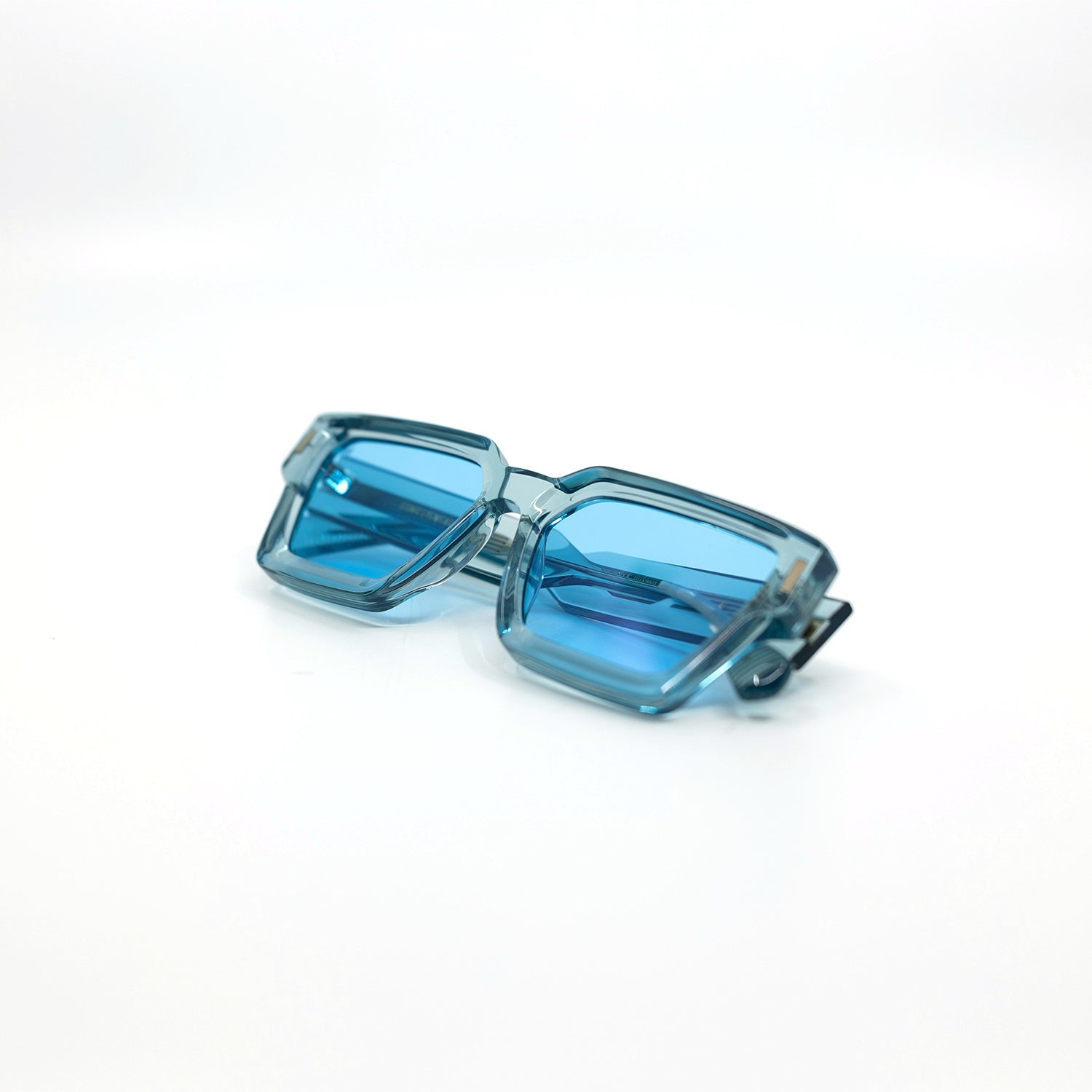 008 Sunglasses with Arctic Frame & Light Blue Lens