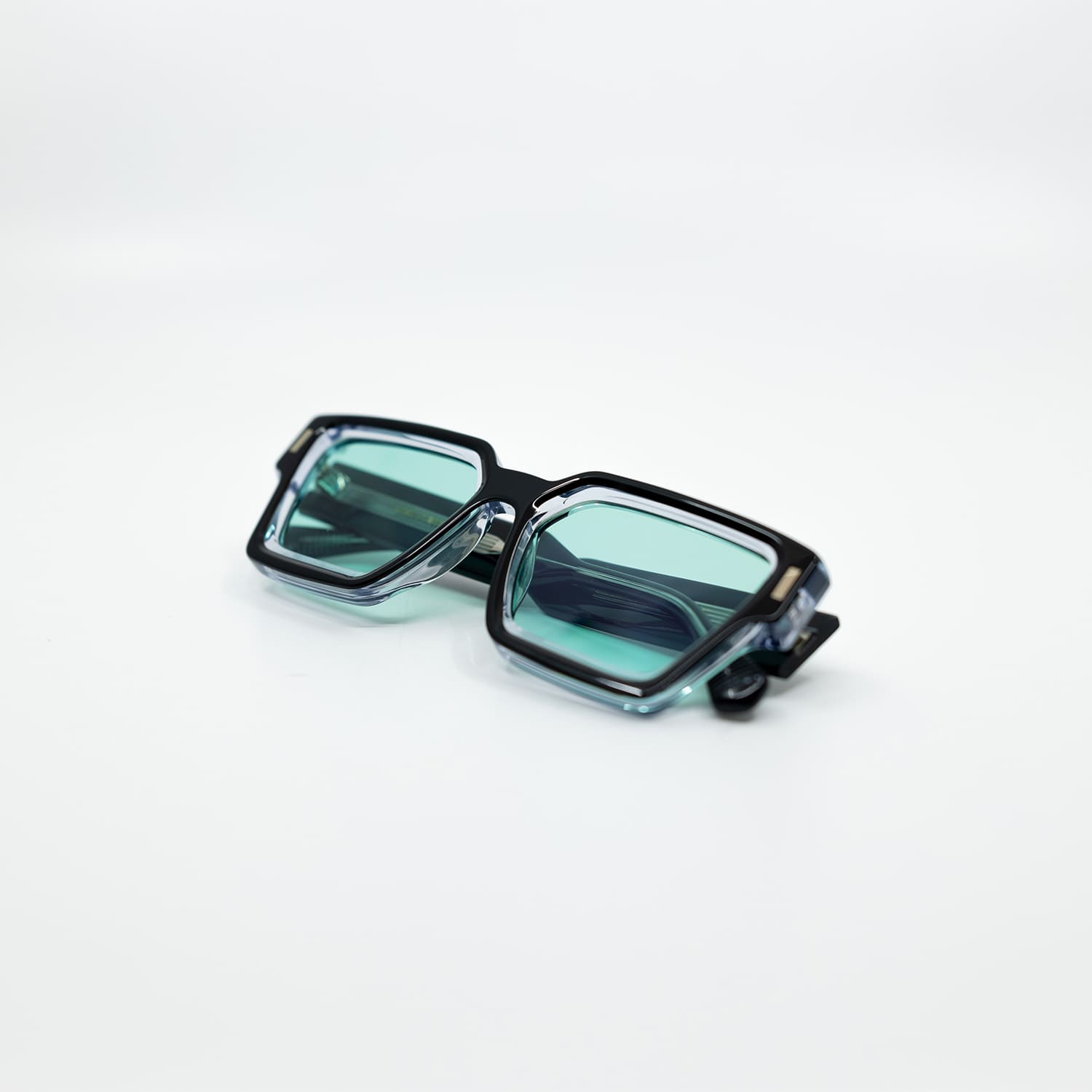 008 Sunglasses with Black Frame & Aqua Lens – TAXXON Eyewear