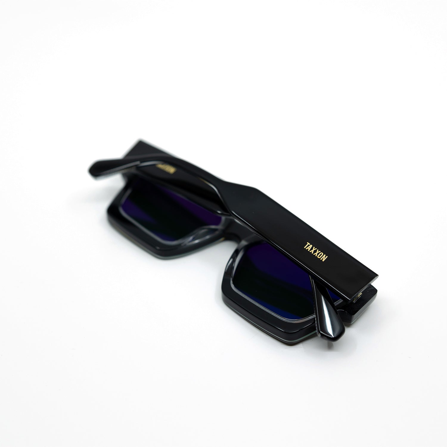 008 Sunglasses with Black Frame & Green Lens