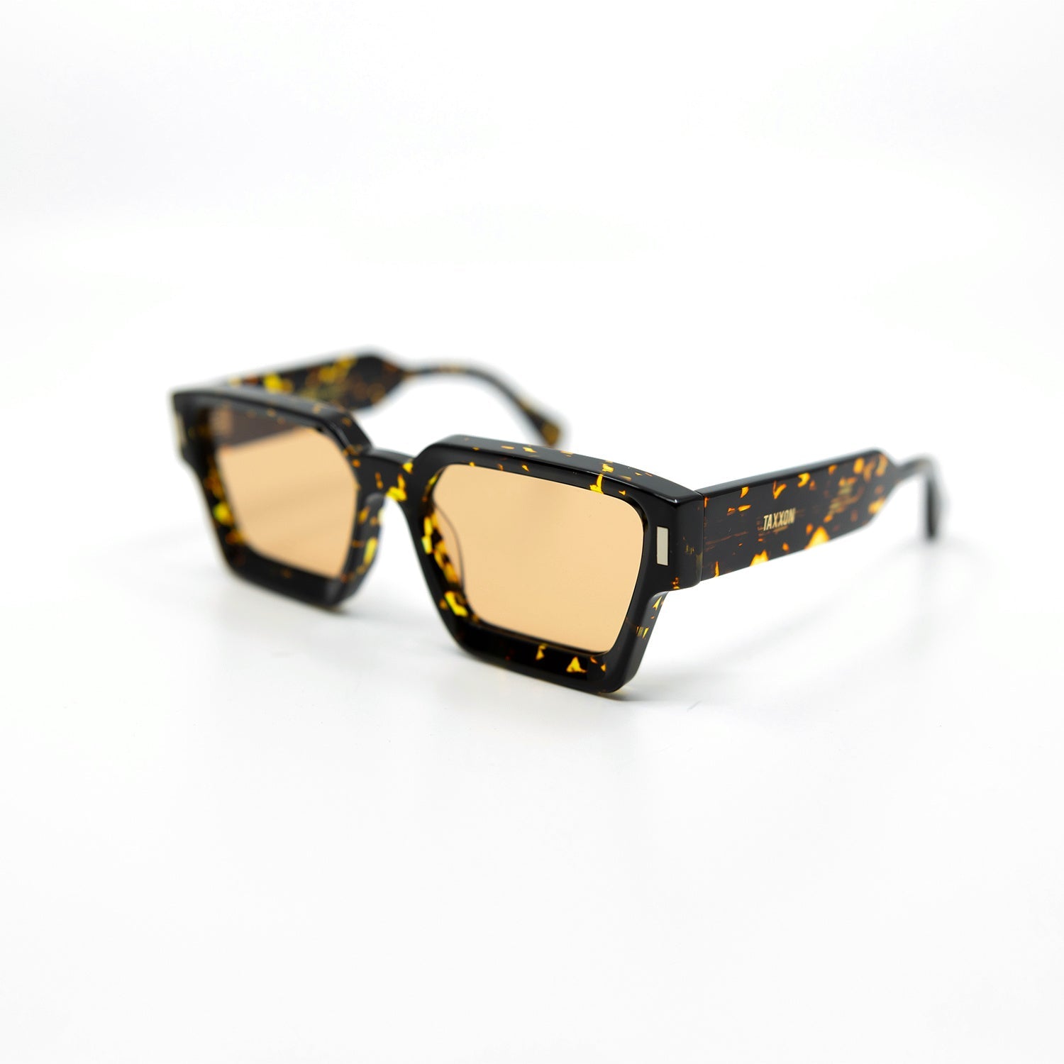 008 Sunglasses with Havana Frame & Orange Lens