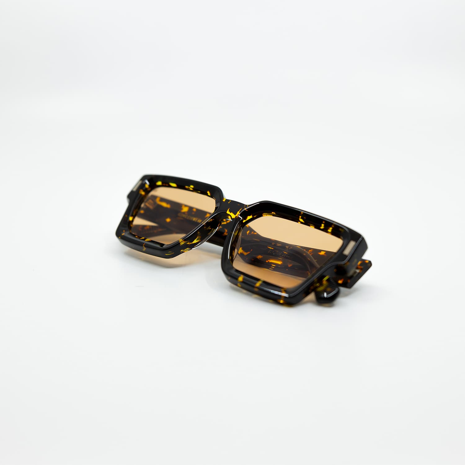 008 Sunglasses with Tortoise Frame & Orange Lens