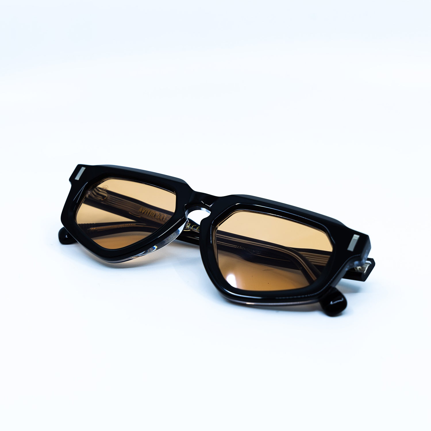 Avitio Sunglasses with Black Frame & Orange Lens