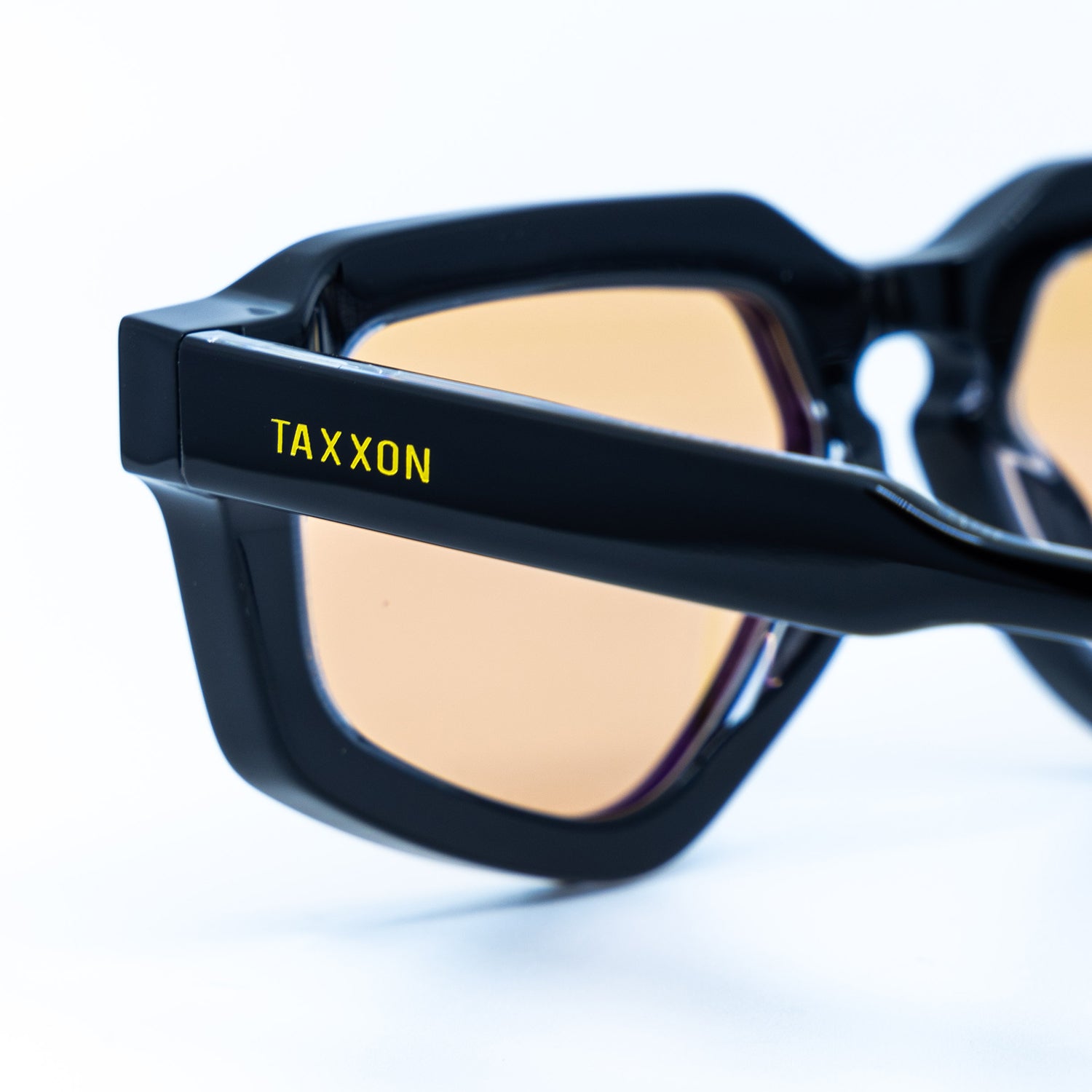 Avitio Sunglasses with Black Frame & Orange Lens