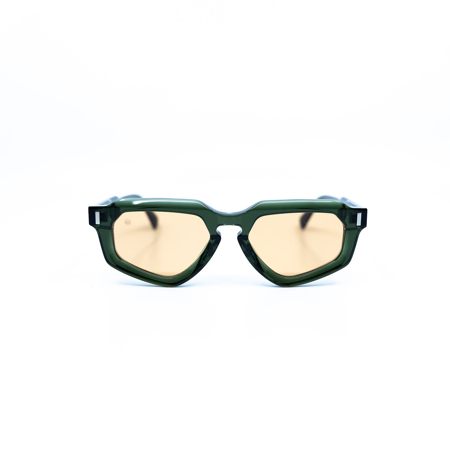 Avitio Sunglasses with Olive Frame & Orange Lens