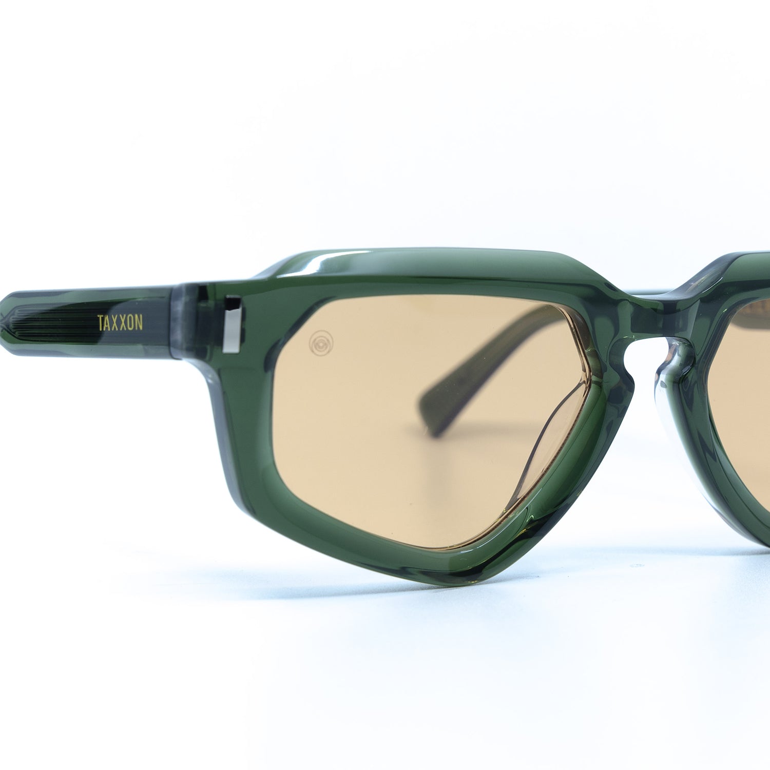 Avitio Sunglasses with Olive Frame & Orange Lens