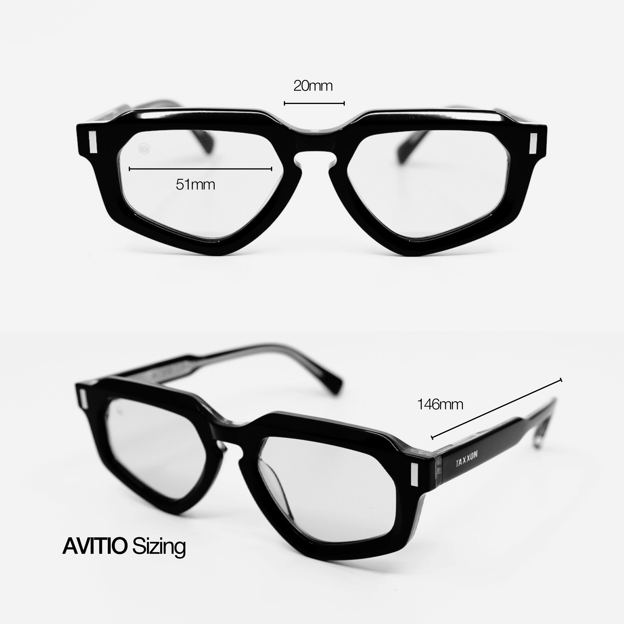 Avitio Sunglasses with Black Frame & Black Lens