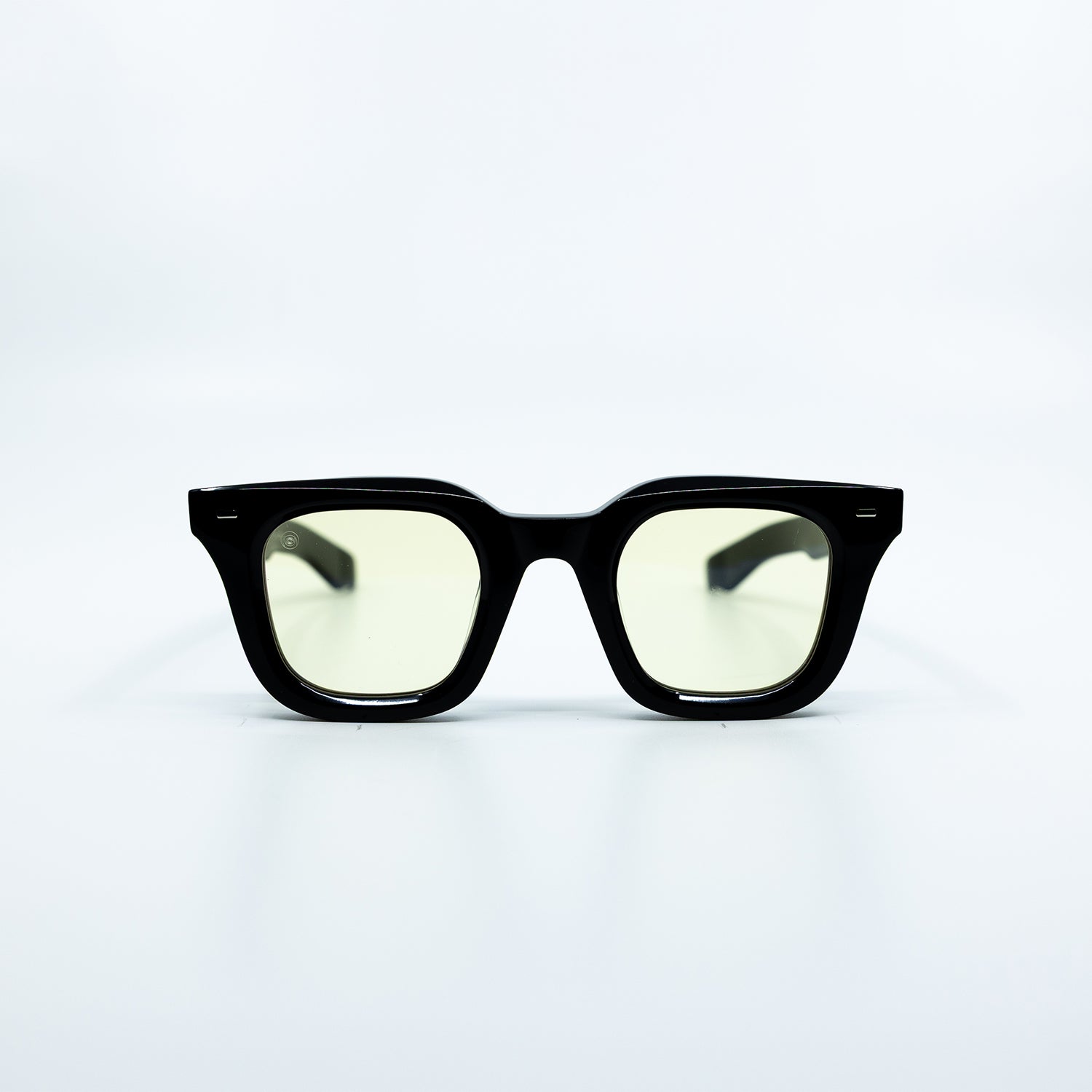 Zid Sunglasses with Black Frame & Yellow Lens