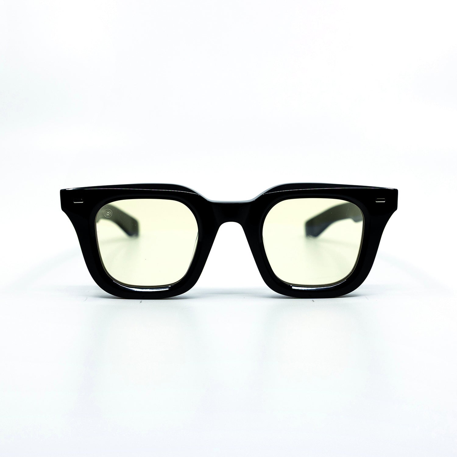 Zid Sunglasses with Black Frame & Yellow Lens