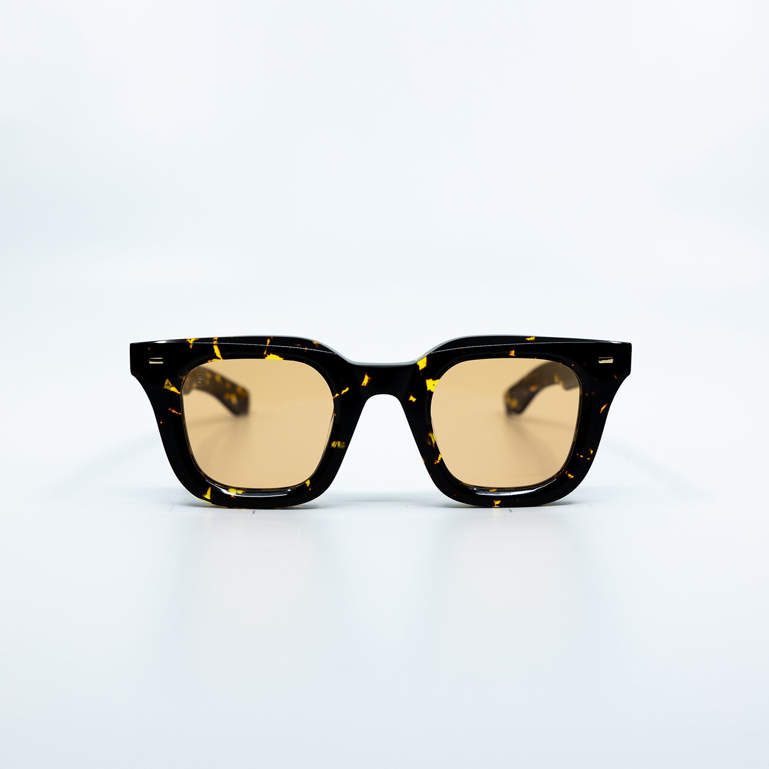 Zid Sunglasses with Tortoise Frame & Orange Lens
