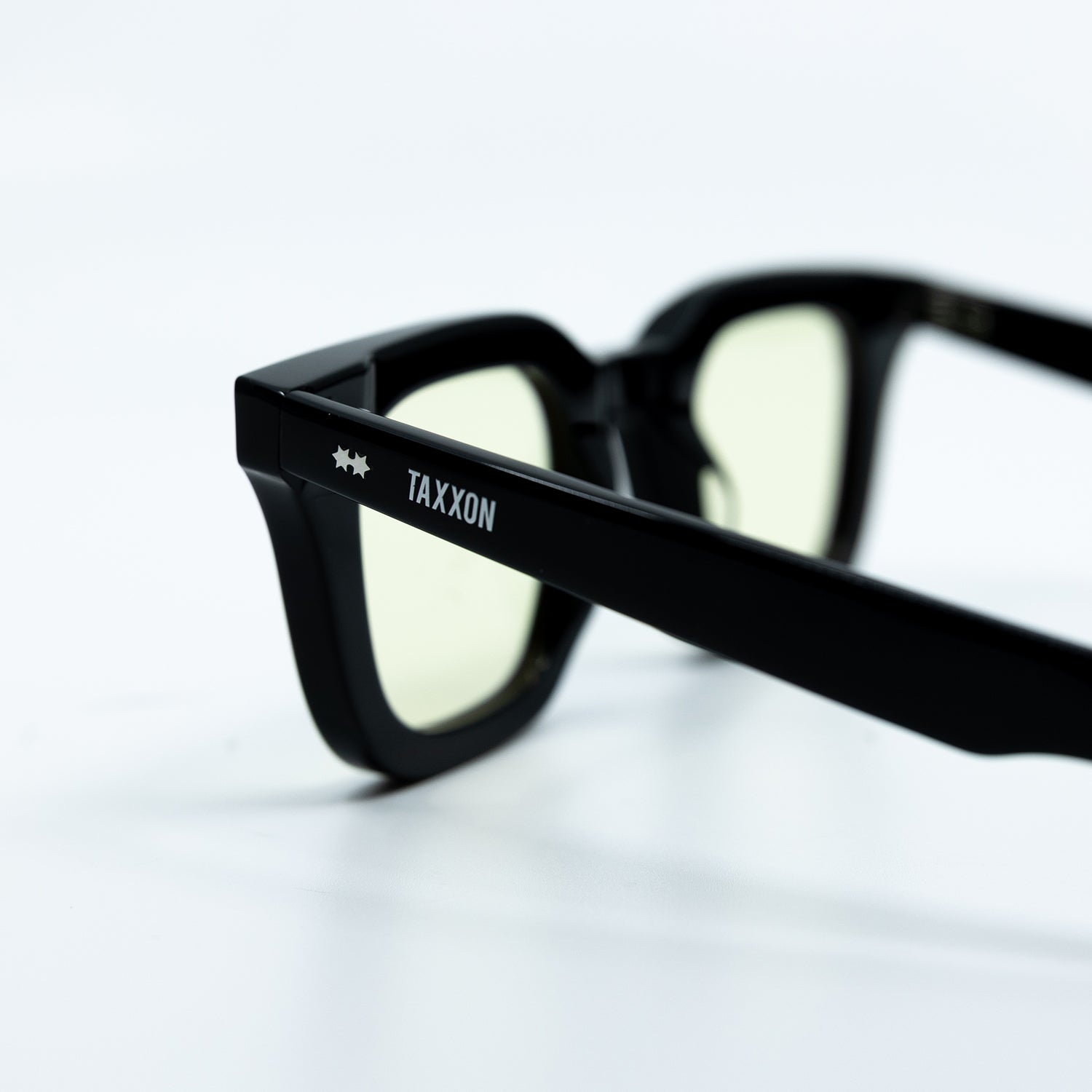 Zid Sunglasses with Black Frame & Yellow Lens