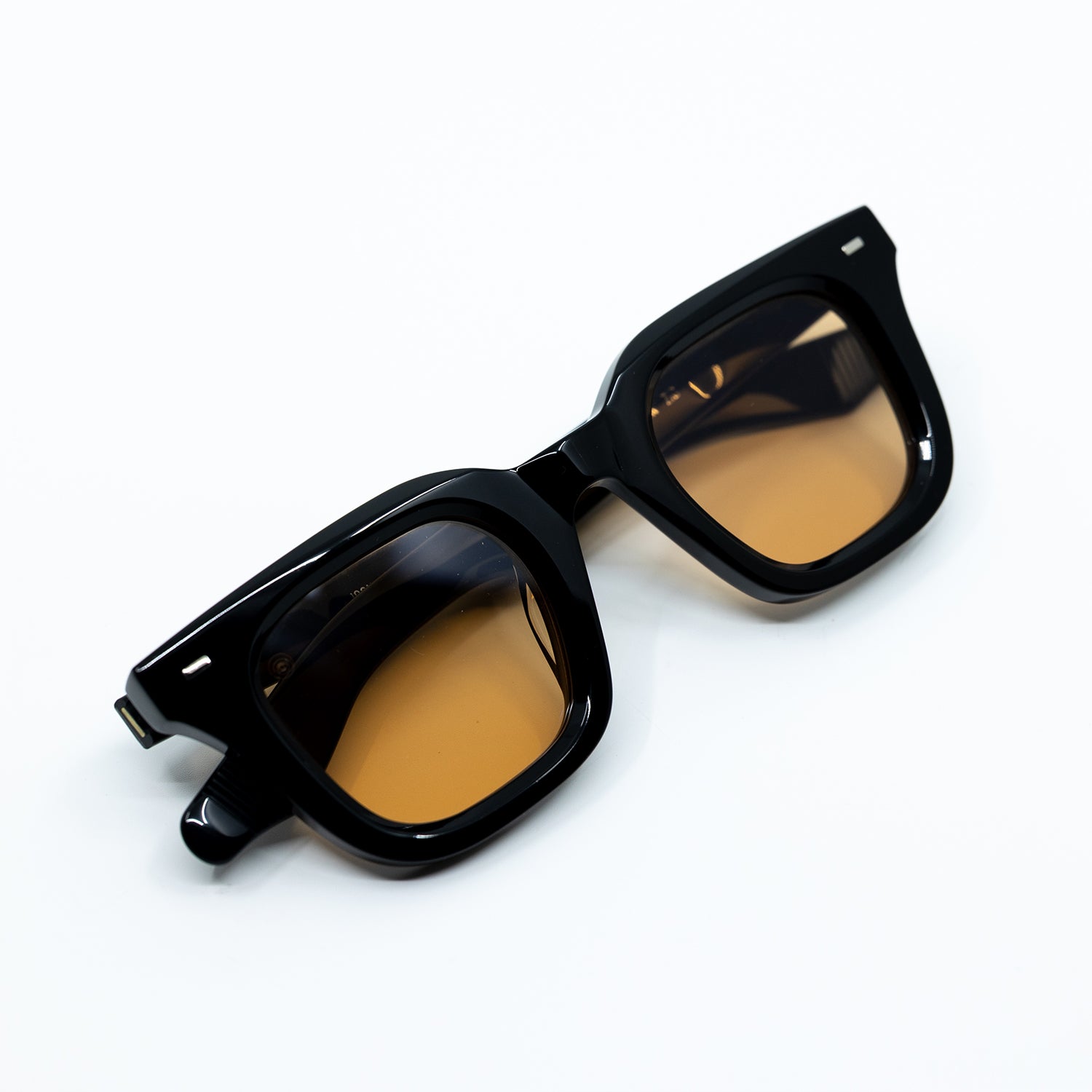 Zid Sunglasses with Black Frame & Brown Lens