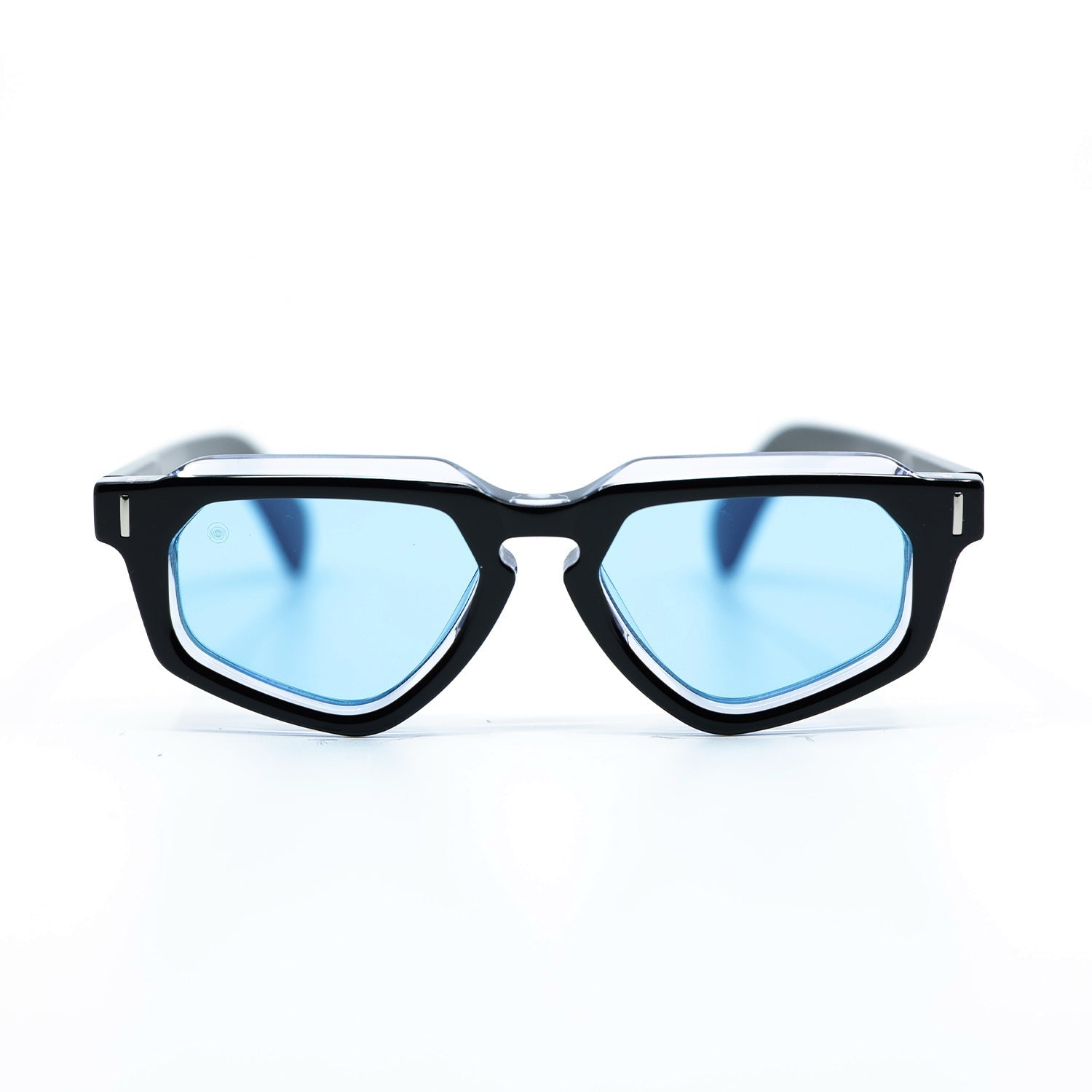 Avitio Sunglasses with Black Frame & Light Blue Lens