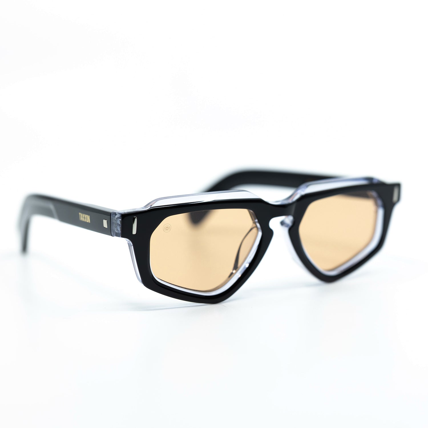 Avitio Sunglasses with Black Frame & Orange Lens