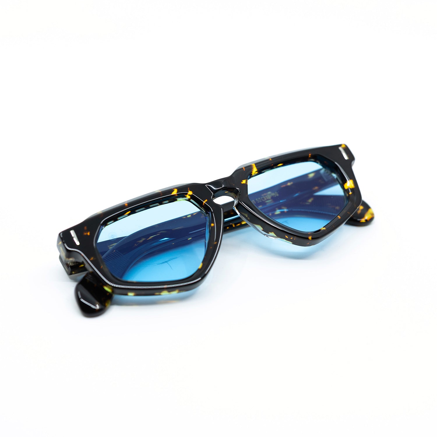 Avitio Sunglasses with Havana Frame & Light Blue Lens