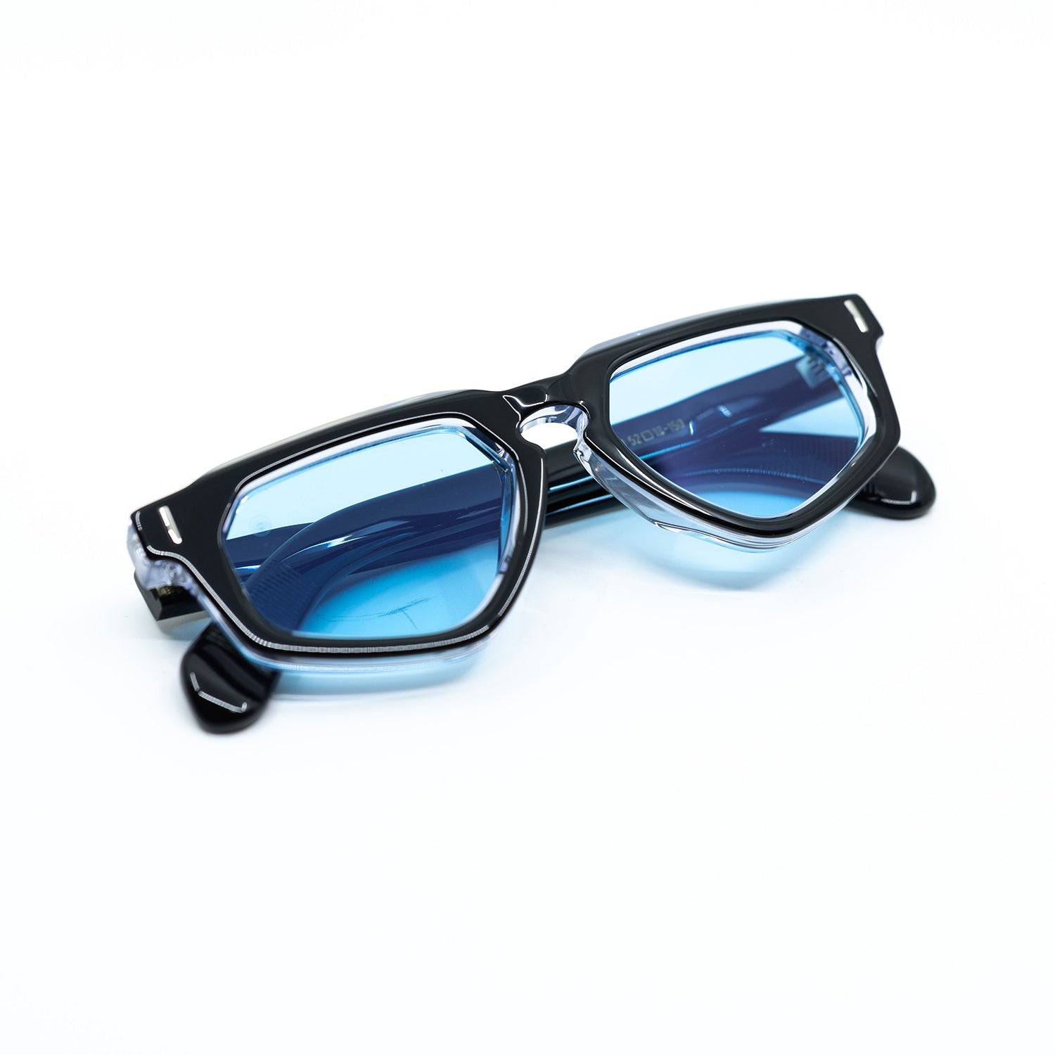 Avitio Sunglasses with Black Frame & Light Blue Lens
