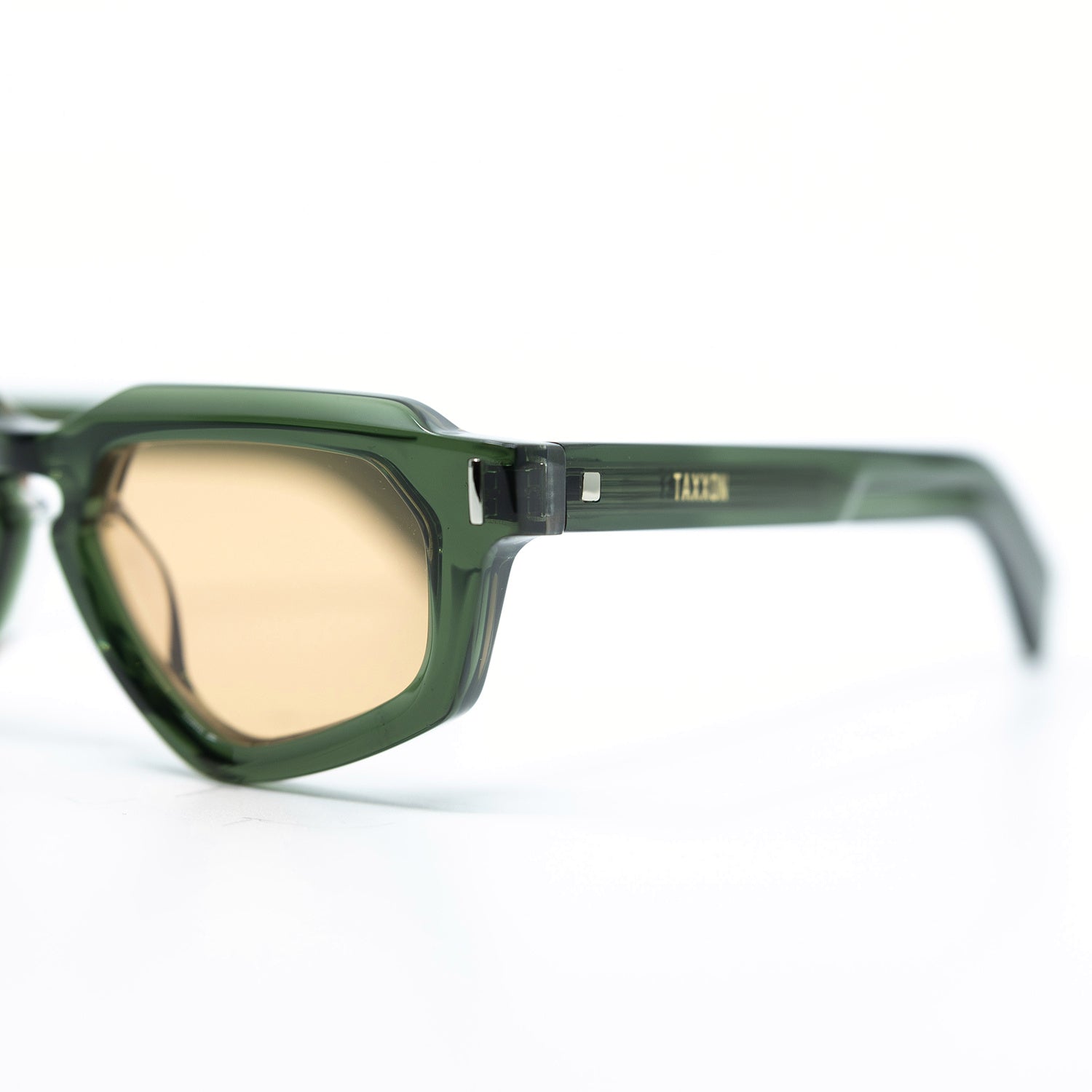 Avitio Sunglasses with Olive Frame & Orange Lens