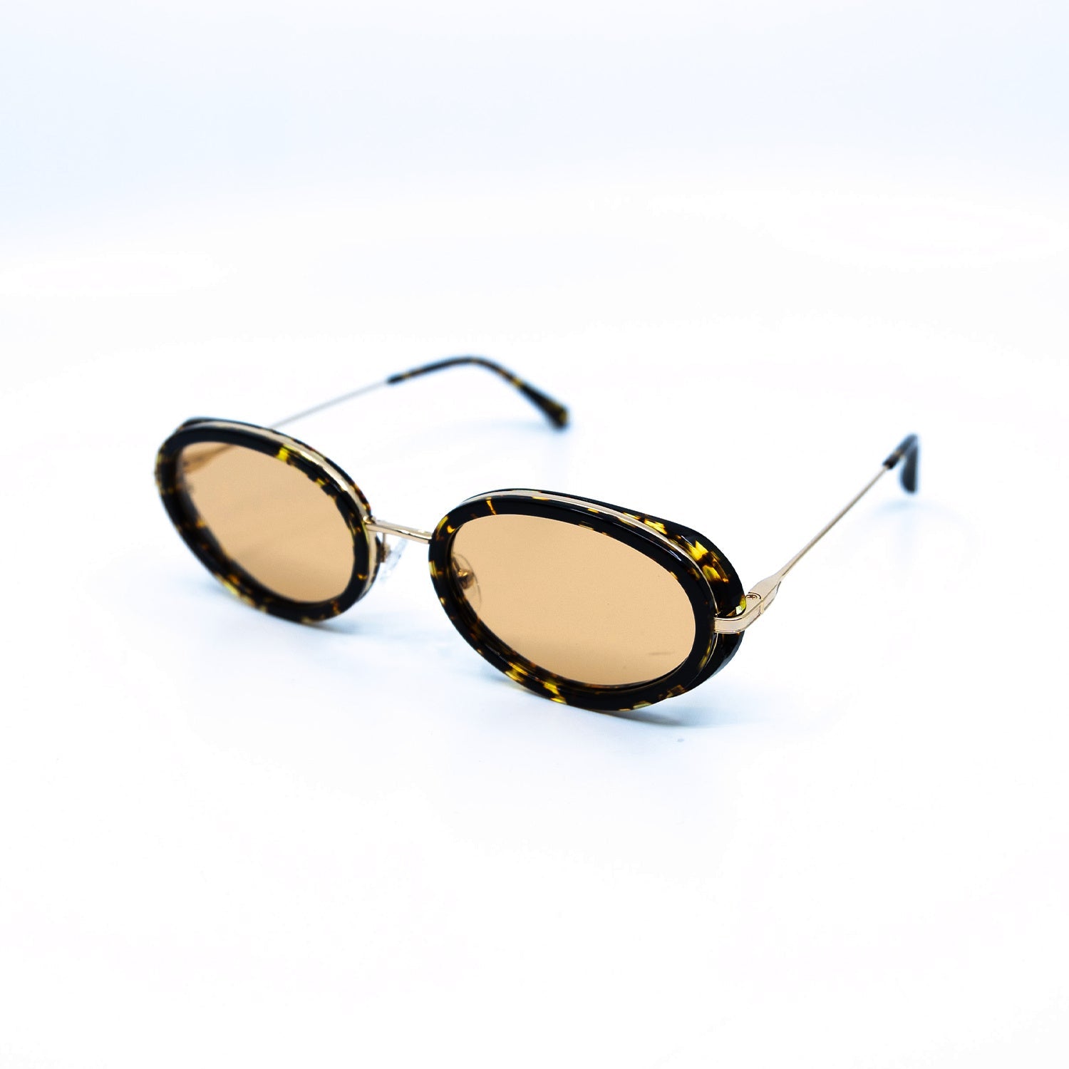 Gala Sunglasses with Havana Frame & Orange Lens