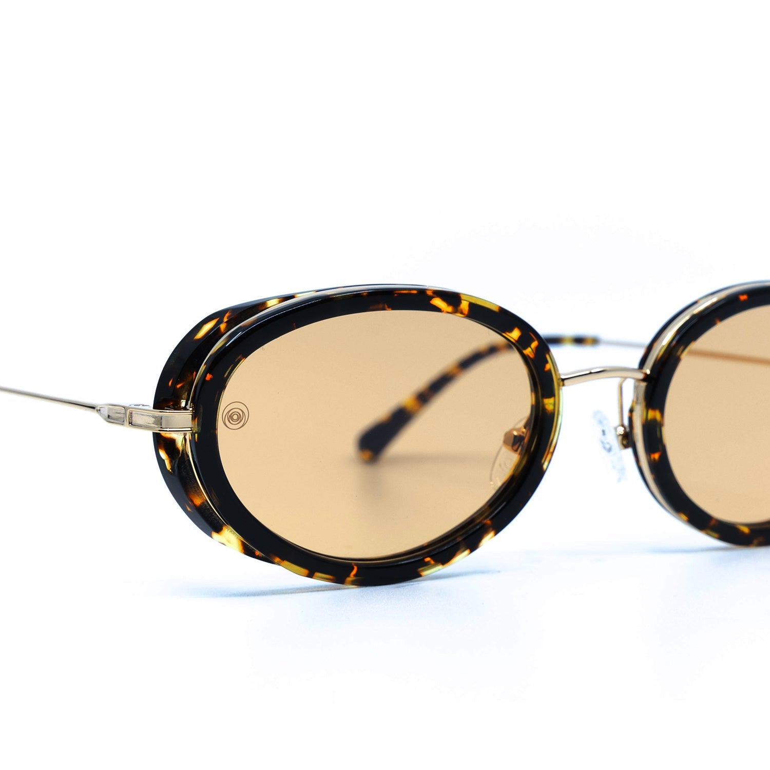 Gala Sunglasses with Havana Frame & Orange Lens