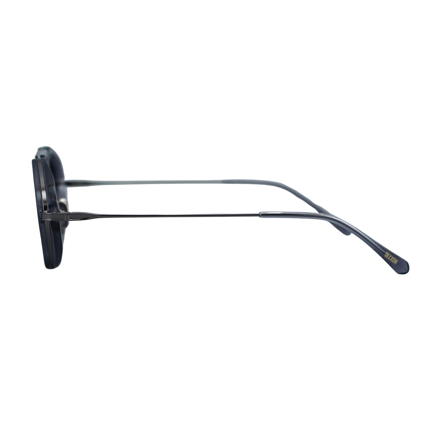 Milo Sunglasses with Ash Frame & Green Lens