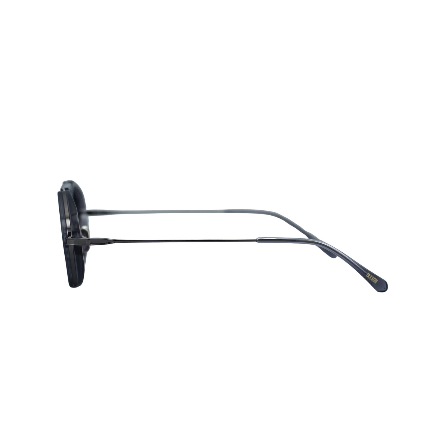 Milo Sunglasses with Ash Frame & Green Lens