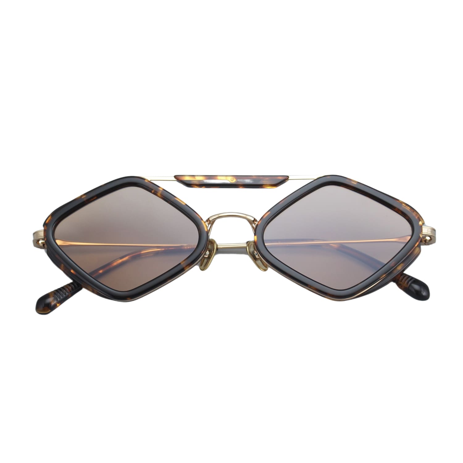 Milo Sunglasses with Havana Frame & Orange Lens