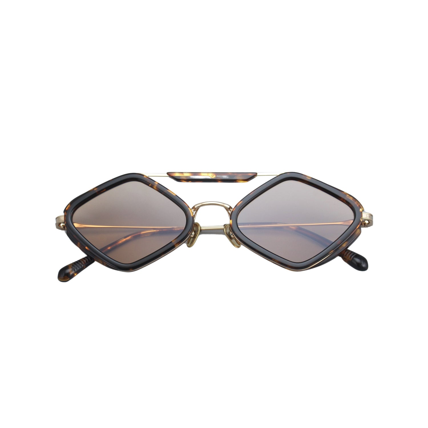 Milo Sunglasses with Havana Frame & Orange Lens