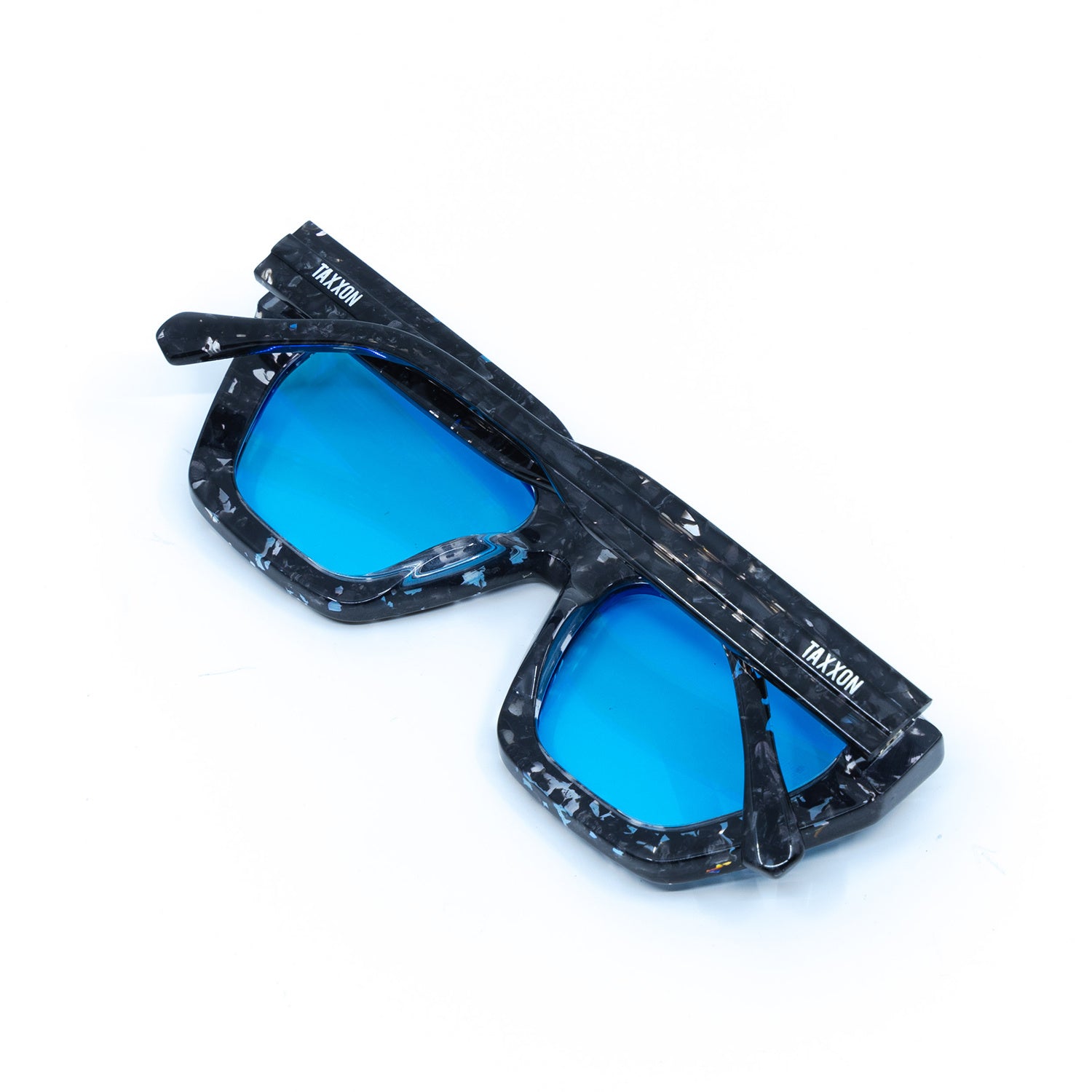 Osca Sunglasses with Demi Frame & Silver Lens