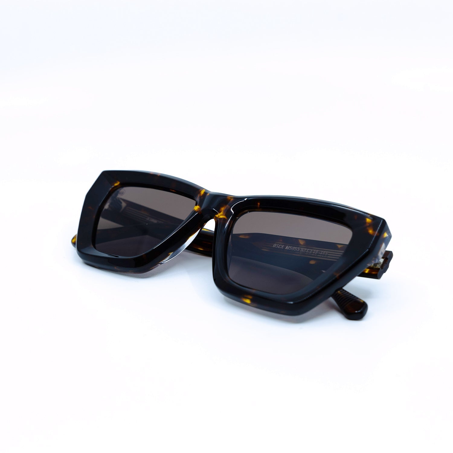 Osca Sunglasses with Havana Frame & Brown Lens