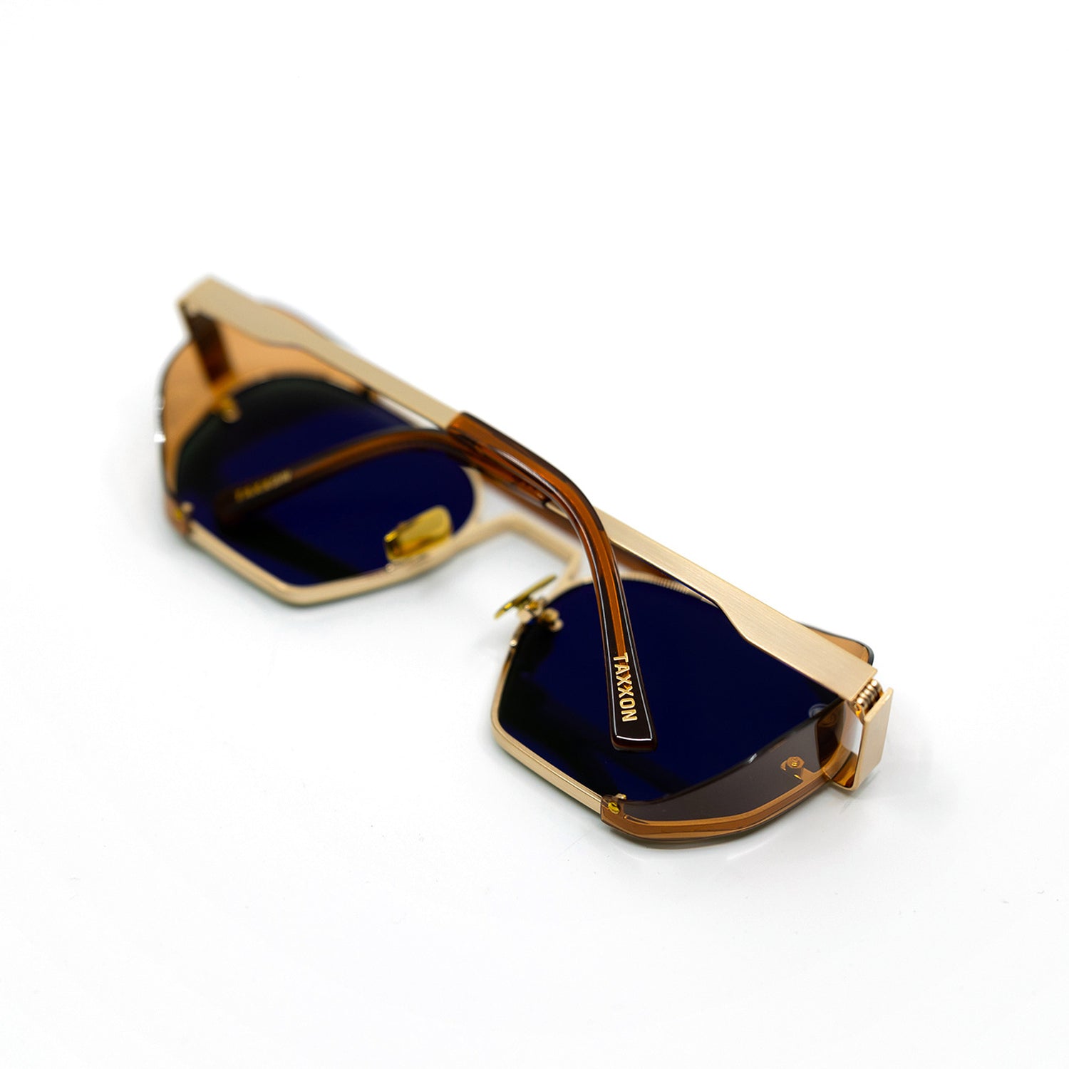 Sully Sunglasses with Brown Frame & Green Lens