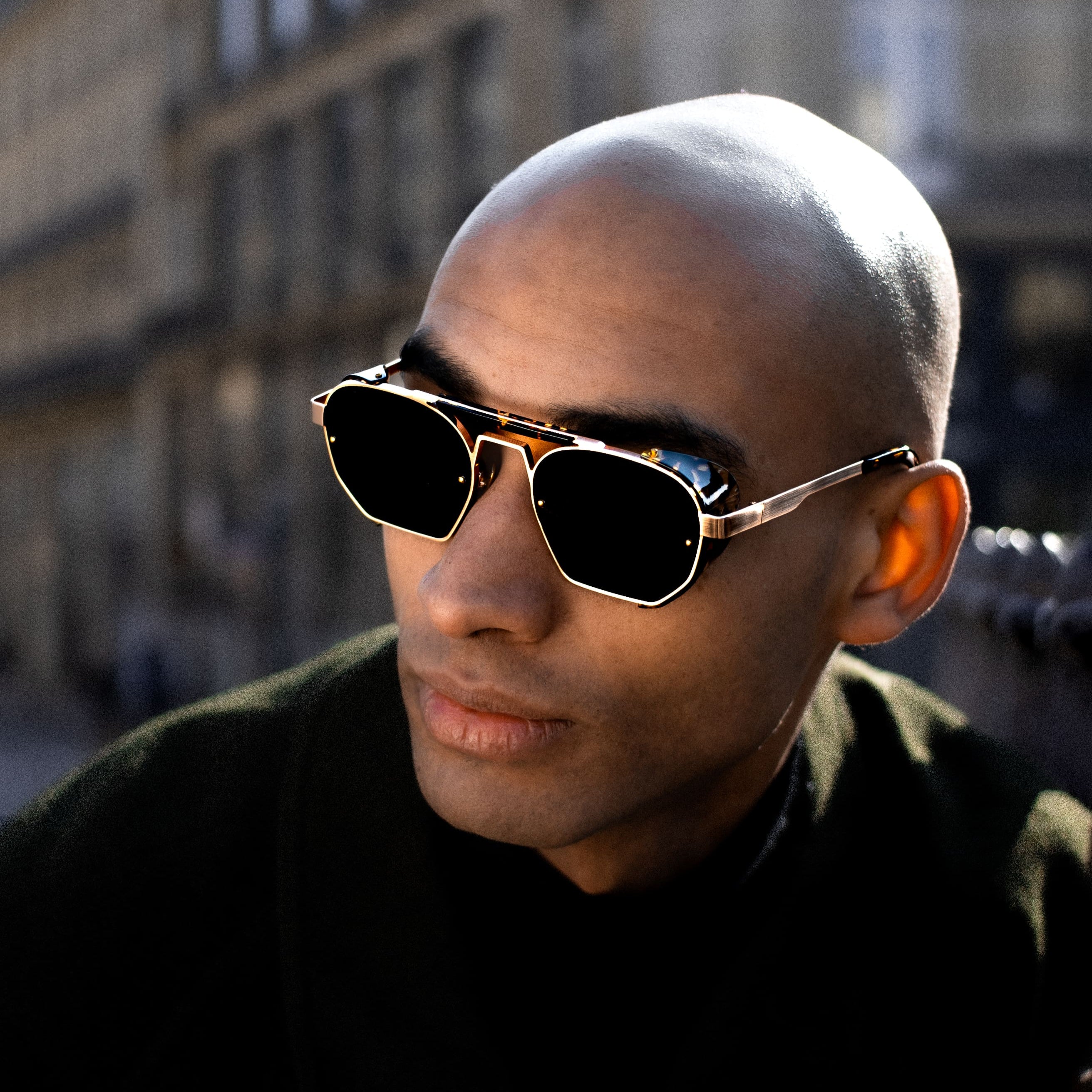 Sully Sunglasses with Havana Frame & Green Lens – TAXXON Eyewear