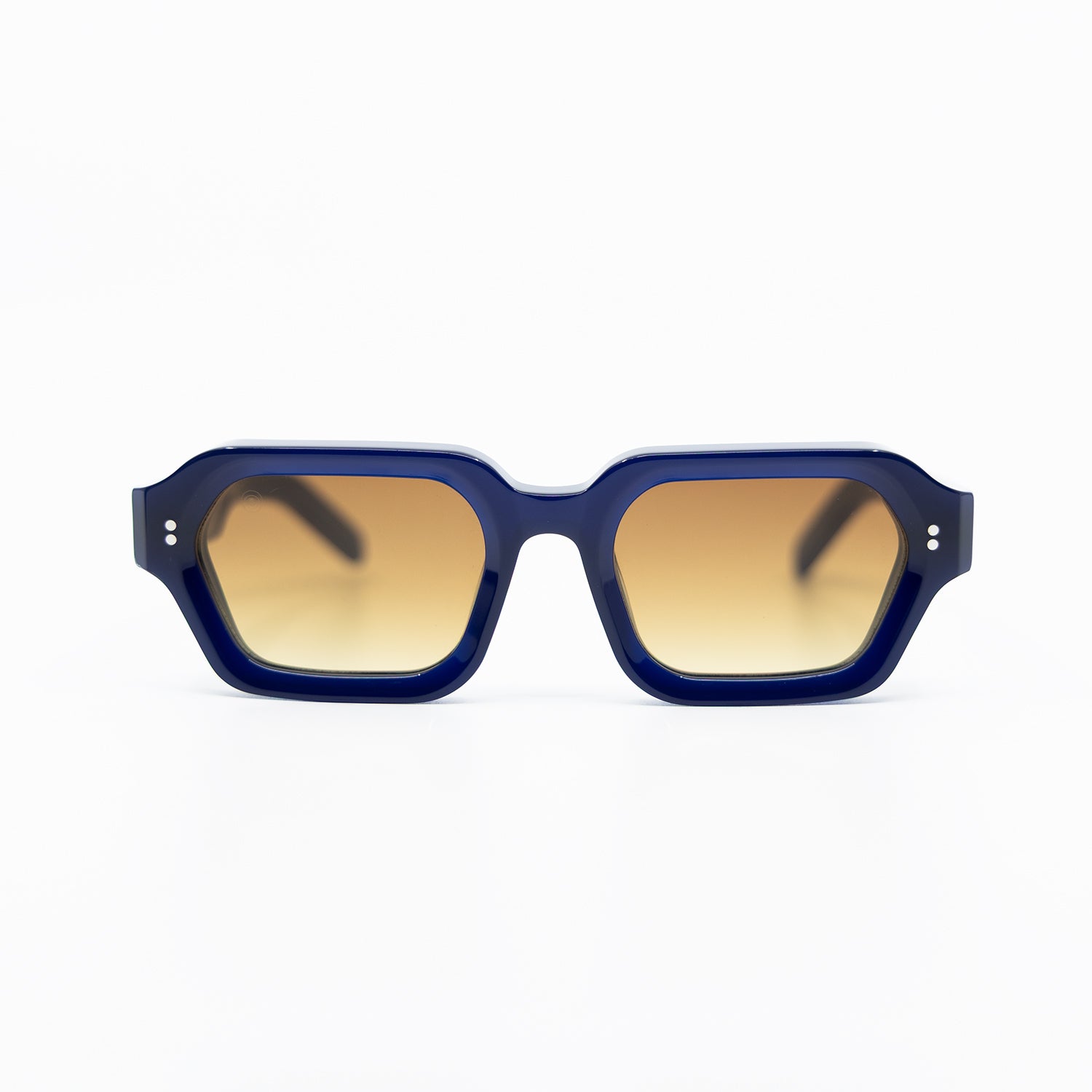 925 Sunglasses with  Navy Blue Frame & Brown Lens
