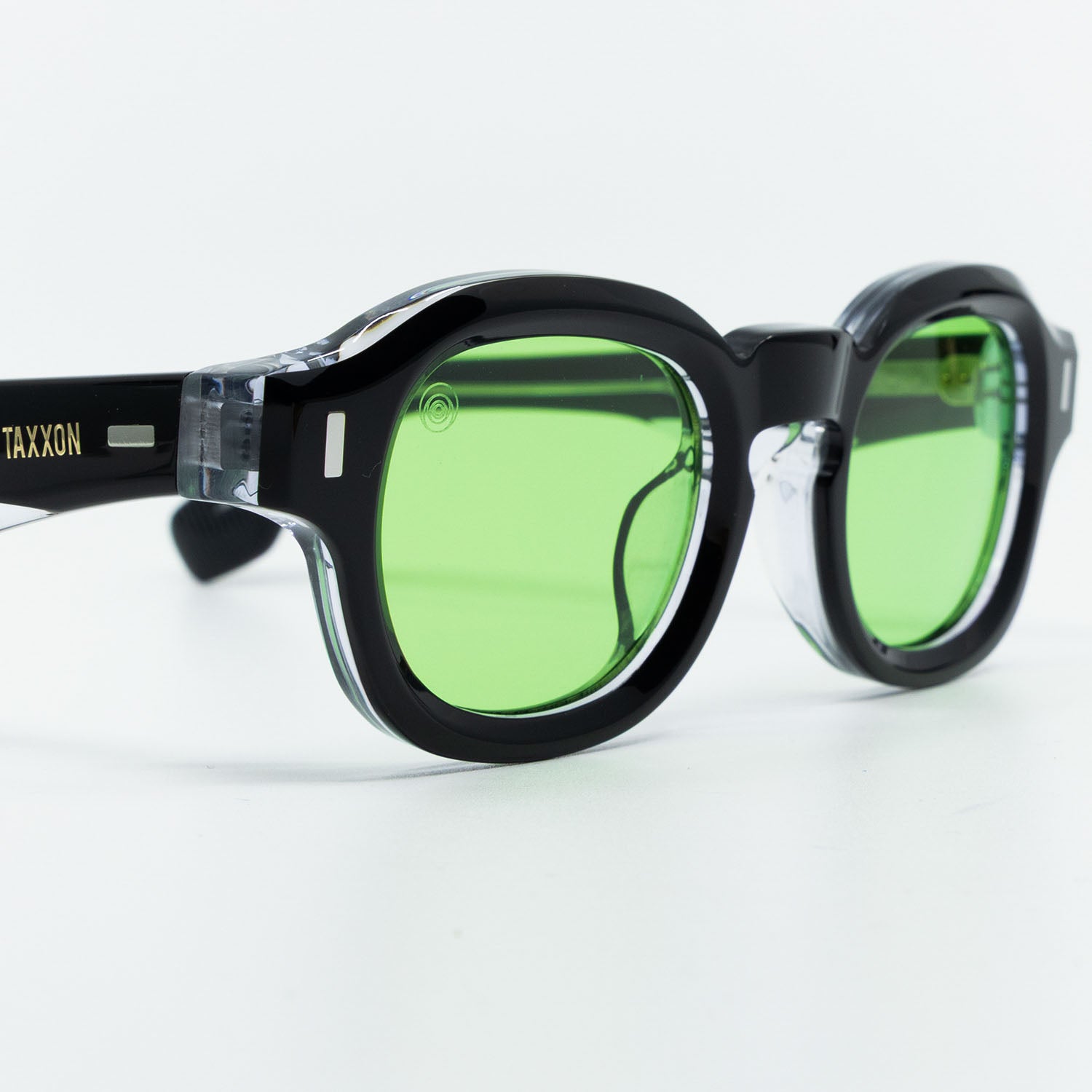 Tom Sunglasses with Black Frame & Green Lens