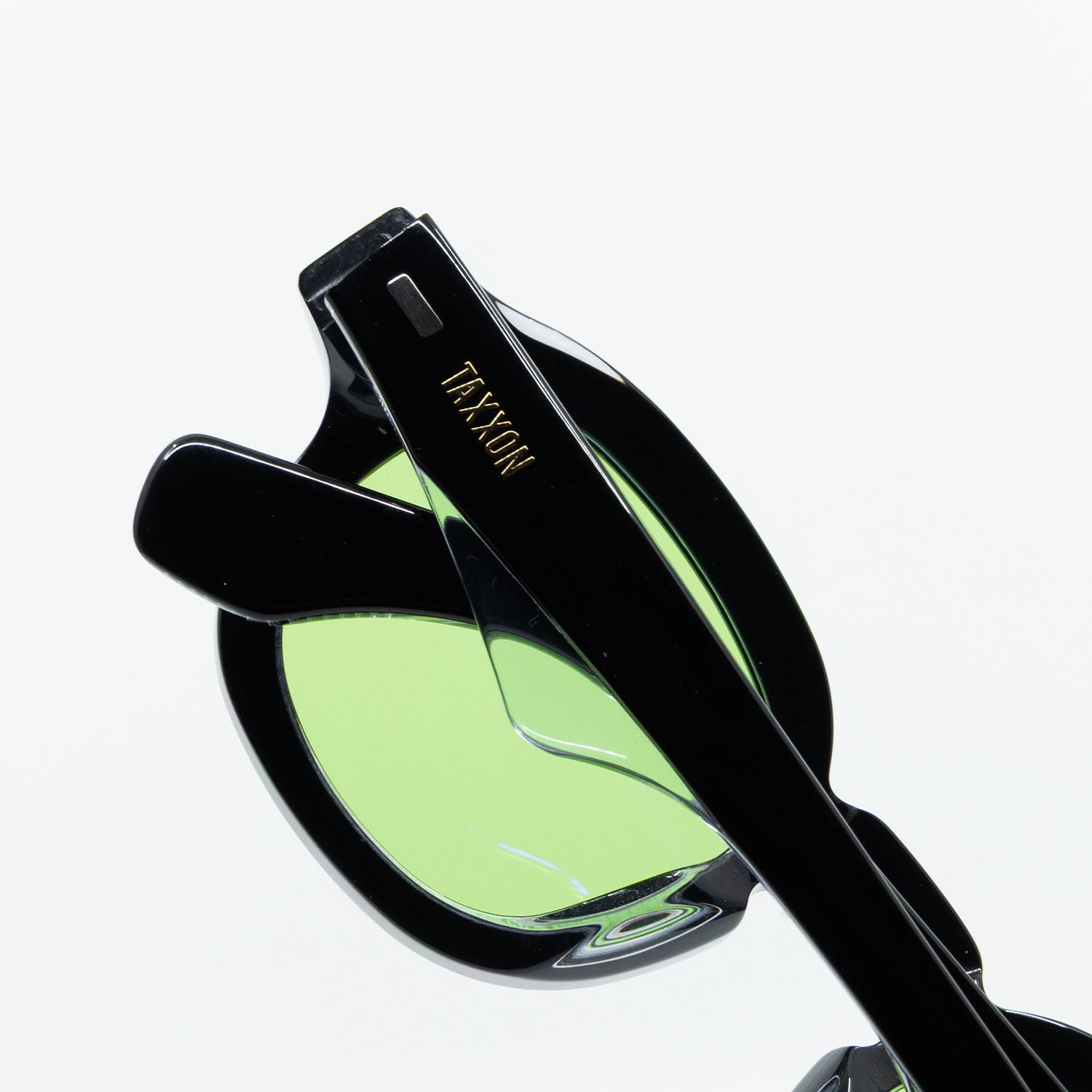 Tom Sunglasses with Black Frame & Green Lens
