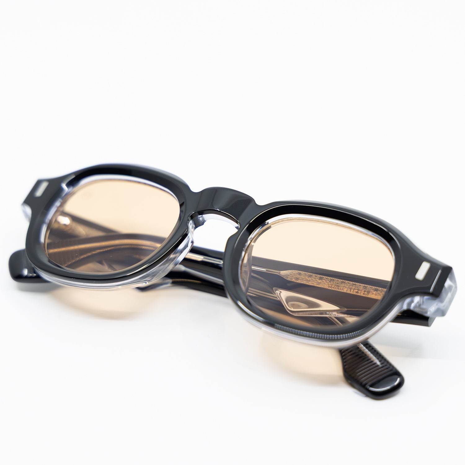 Tom Sunglasses with Black Frame & Orange Lens