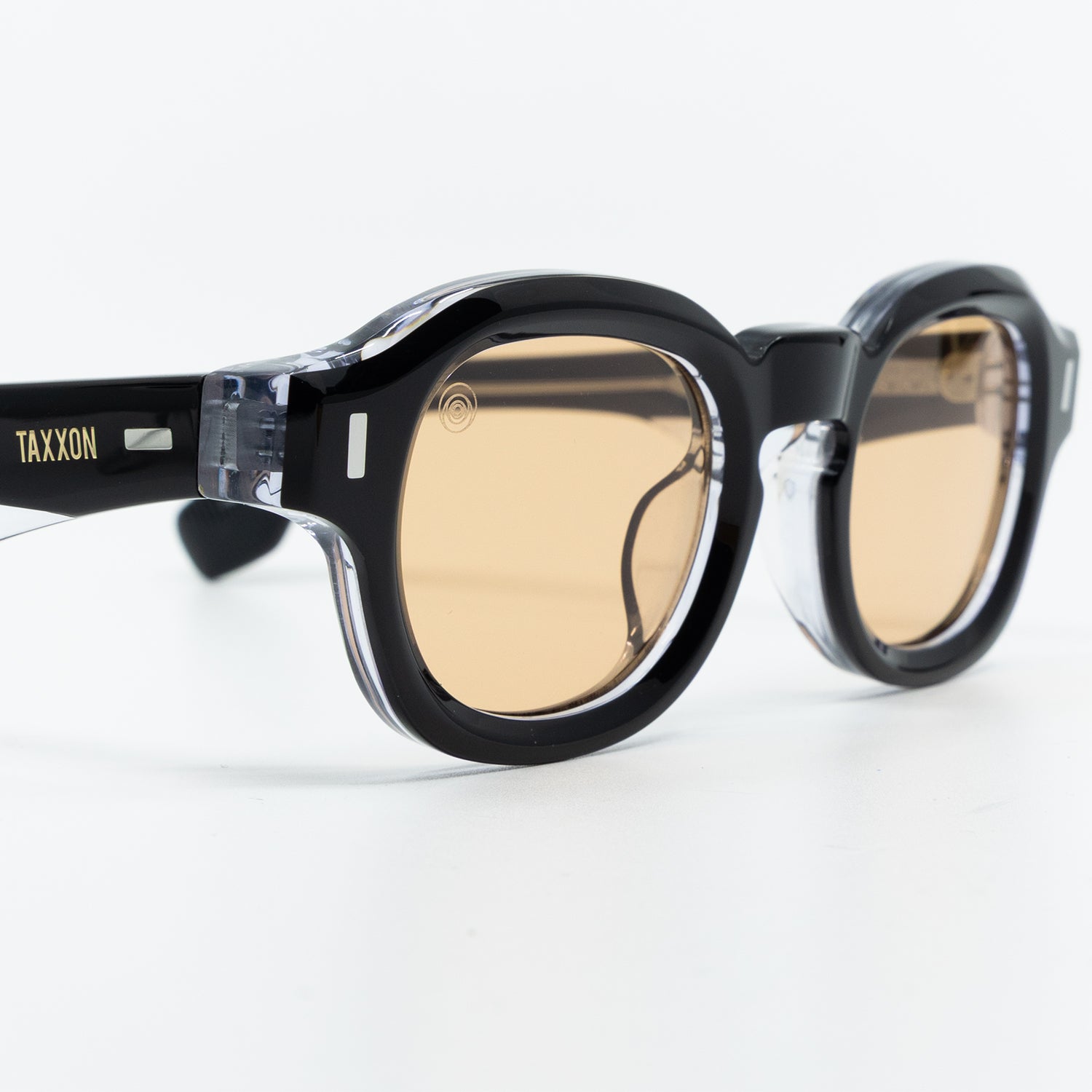 Tom Sunglasses with Black Frame & Orange Lens
