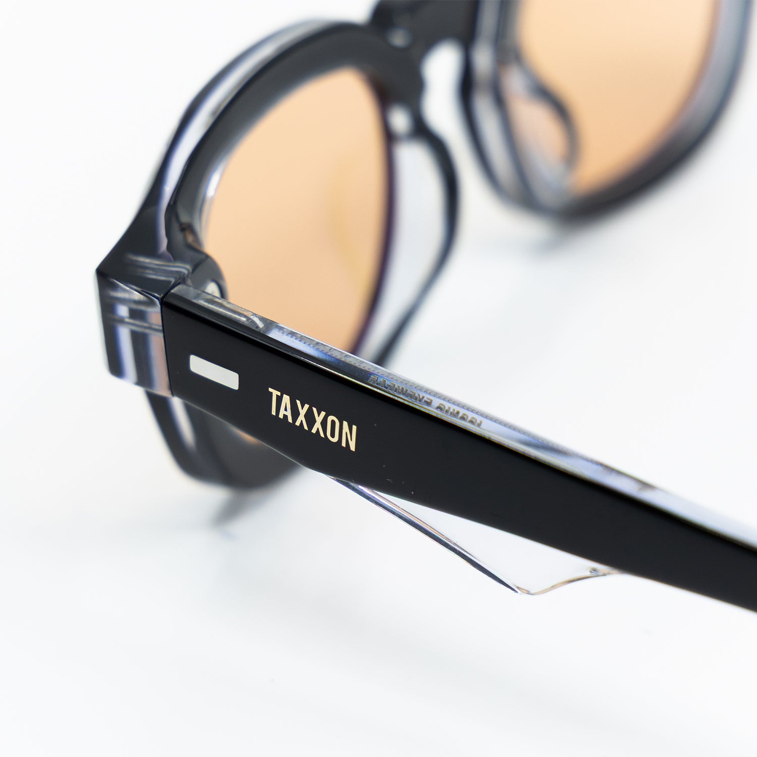 Tom Sunglasses with Black Frame & Orange Lens