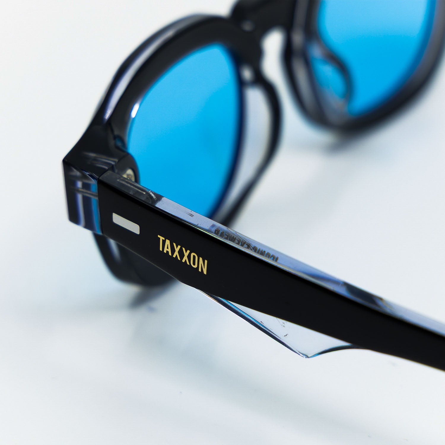 Tom Sunglasses with Black Frame & Light Blue Lens