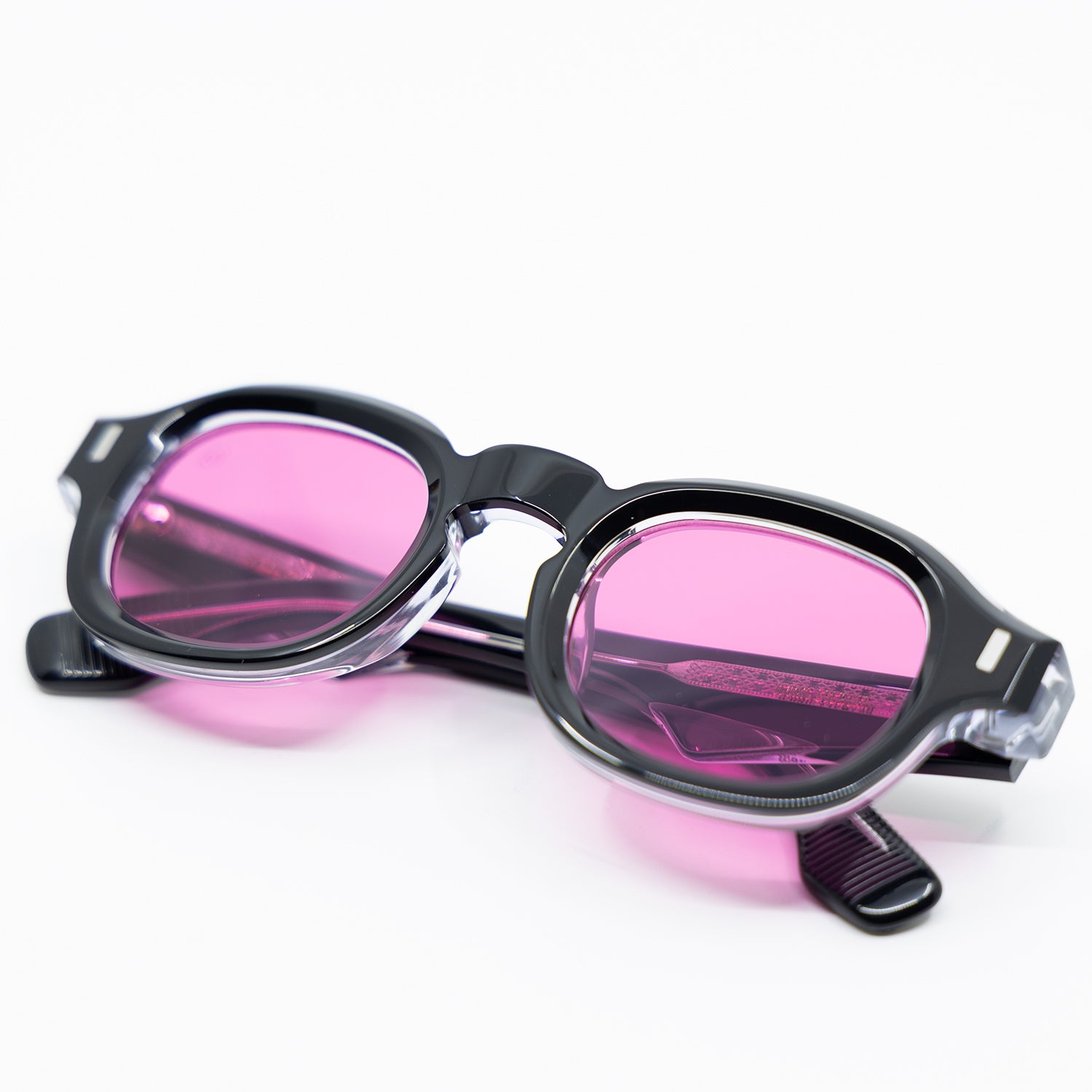 Tom Sunglasses with Black Frame & Purple Lens