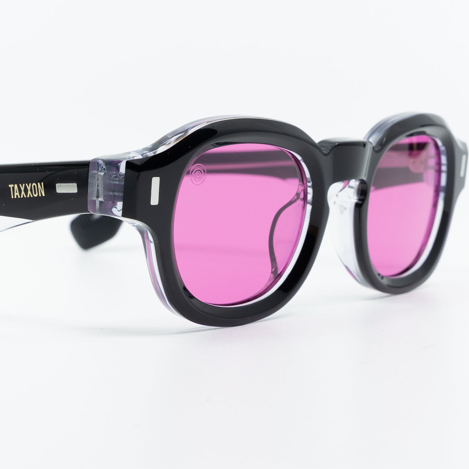Tom Sunglasses with Black Frame & Purple Lens