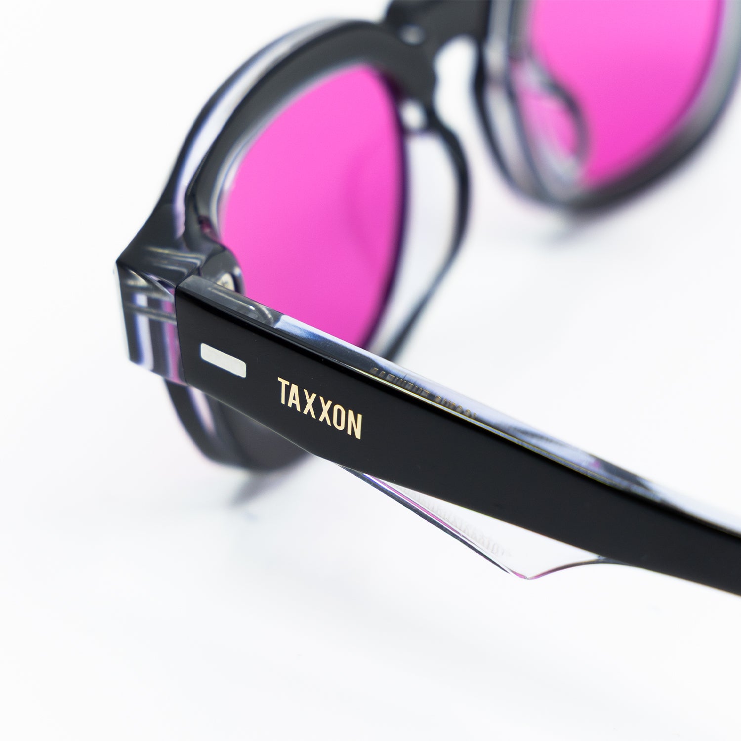 Tom Sunglasses with Black Frame & Purple Lens