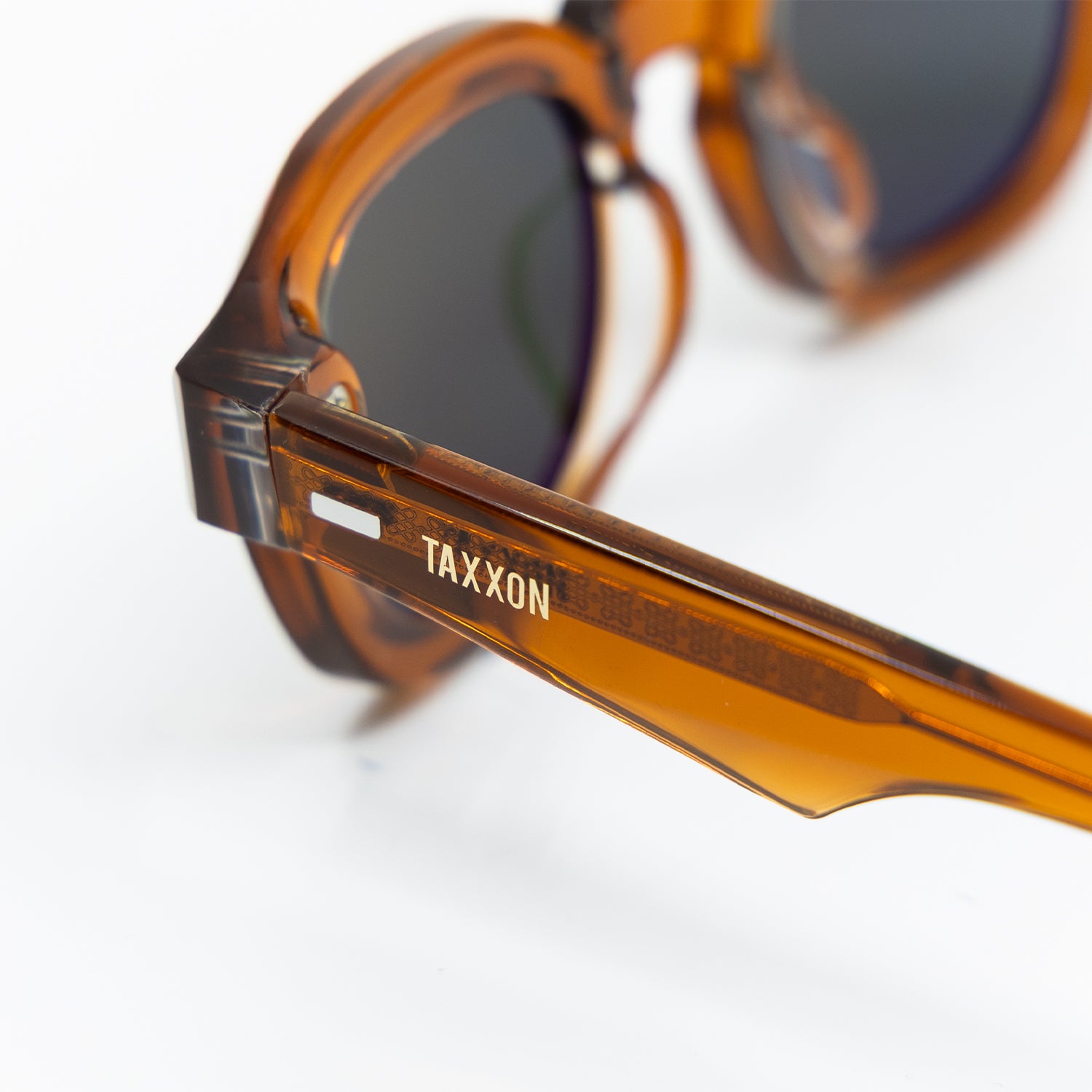 Tom Sunglasses with Amber Frame & Green Lens