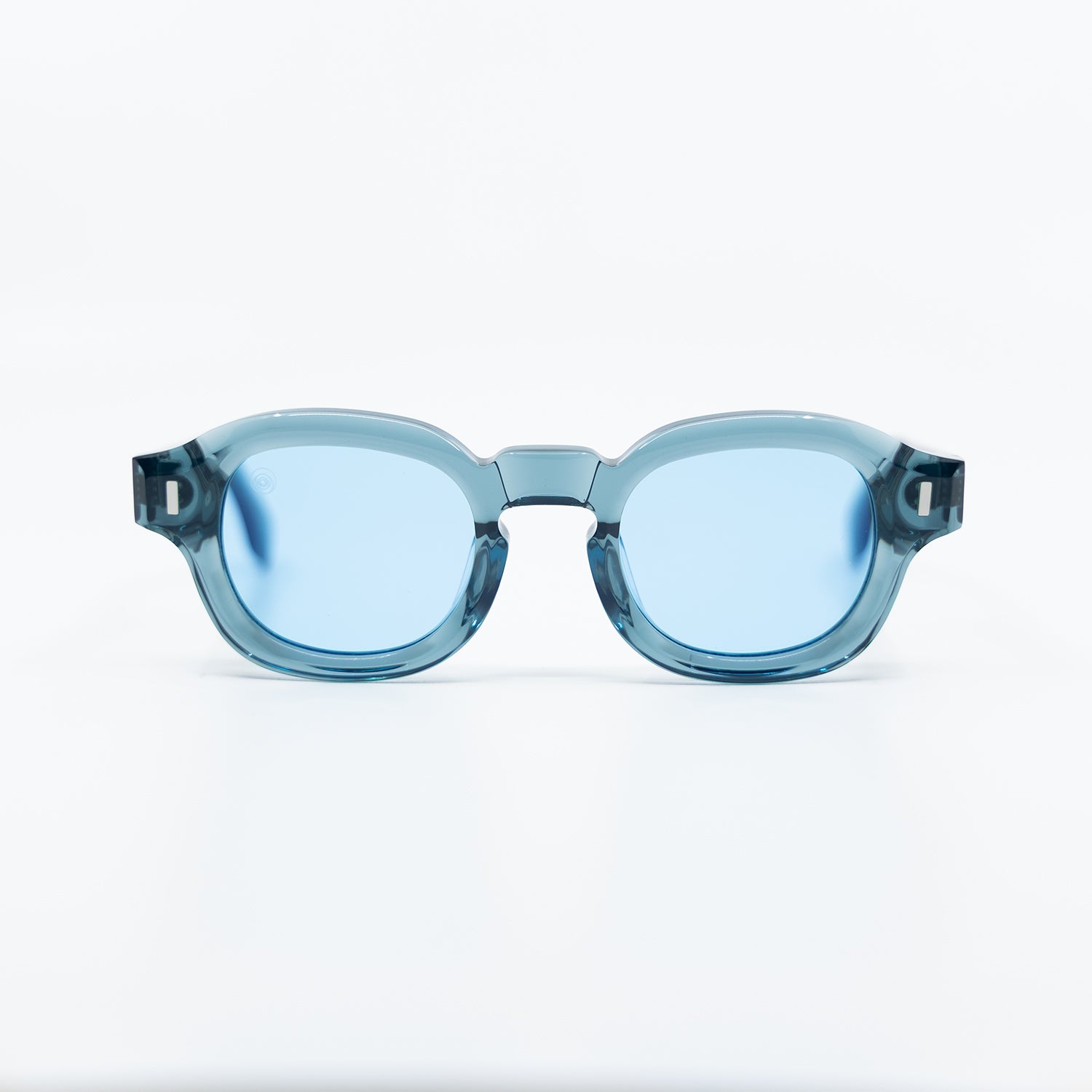 Tom Sunglasses with Arctic Frame & Light Blue Lens