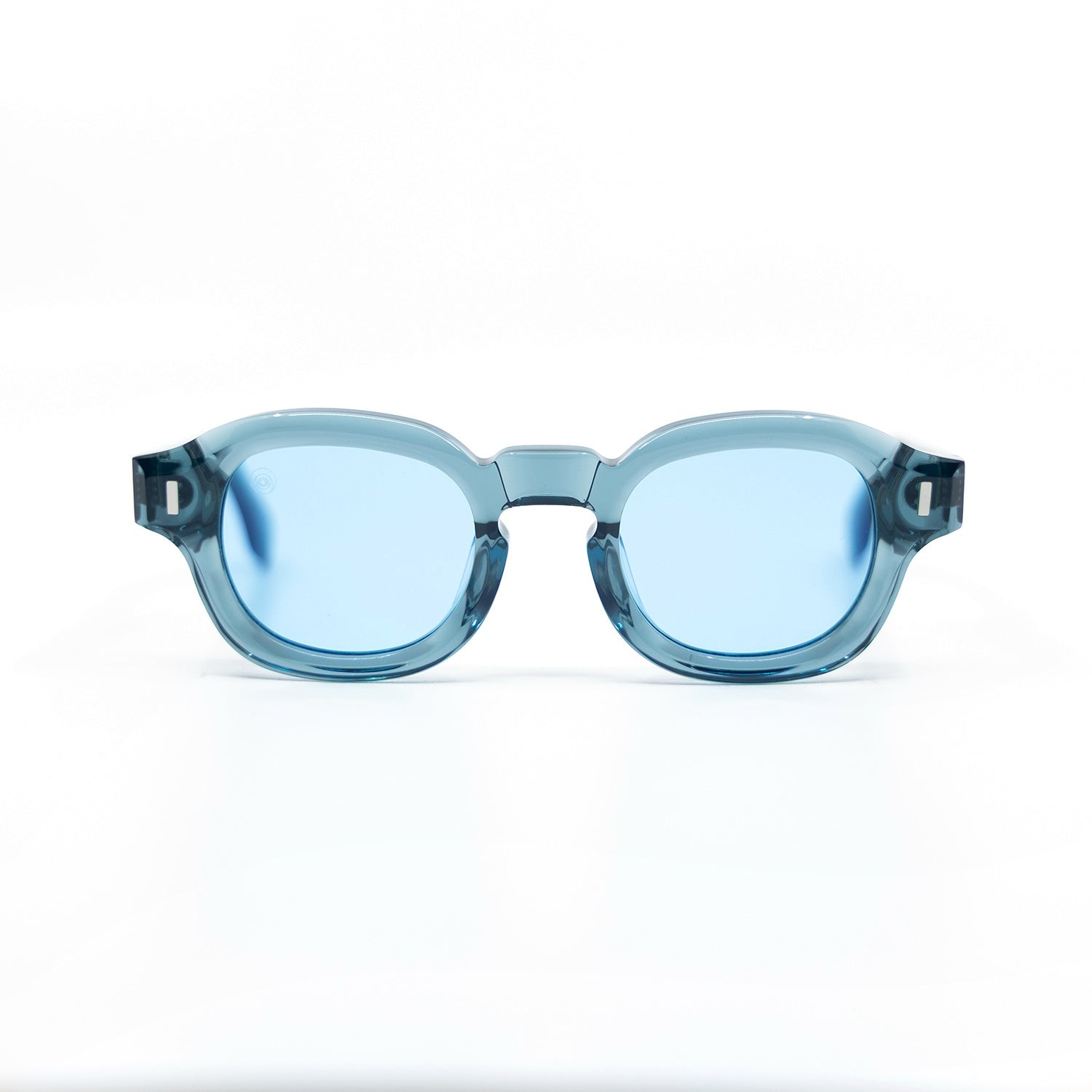 Tom Sunglasses with Arctic Frame & Light Blue Lens