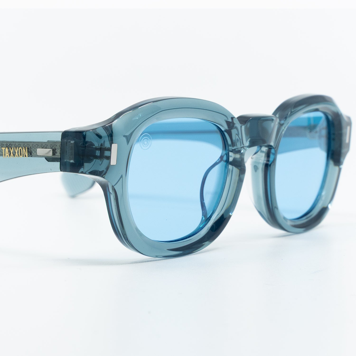 Tom Sunglasses with Arctic Frame & Light Blue Lens