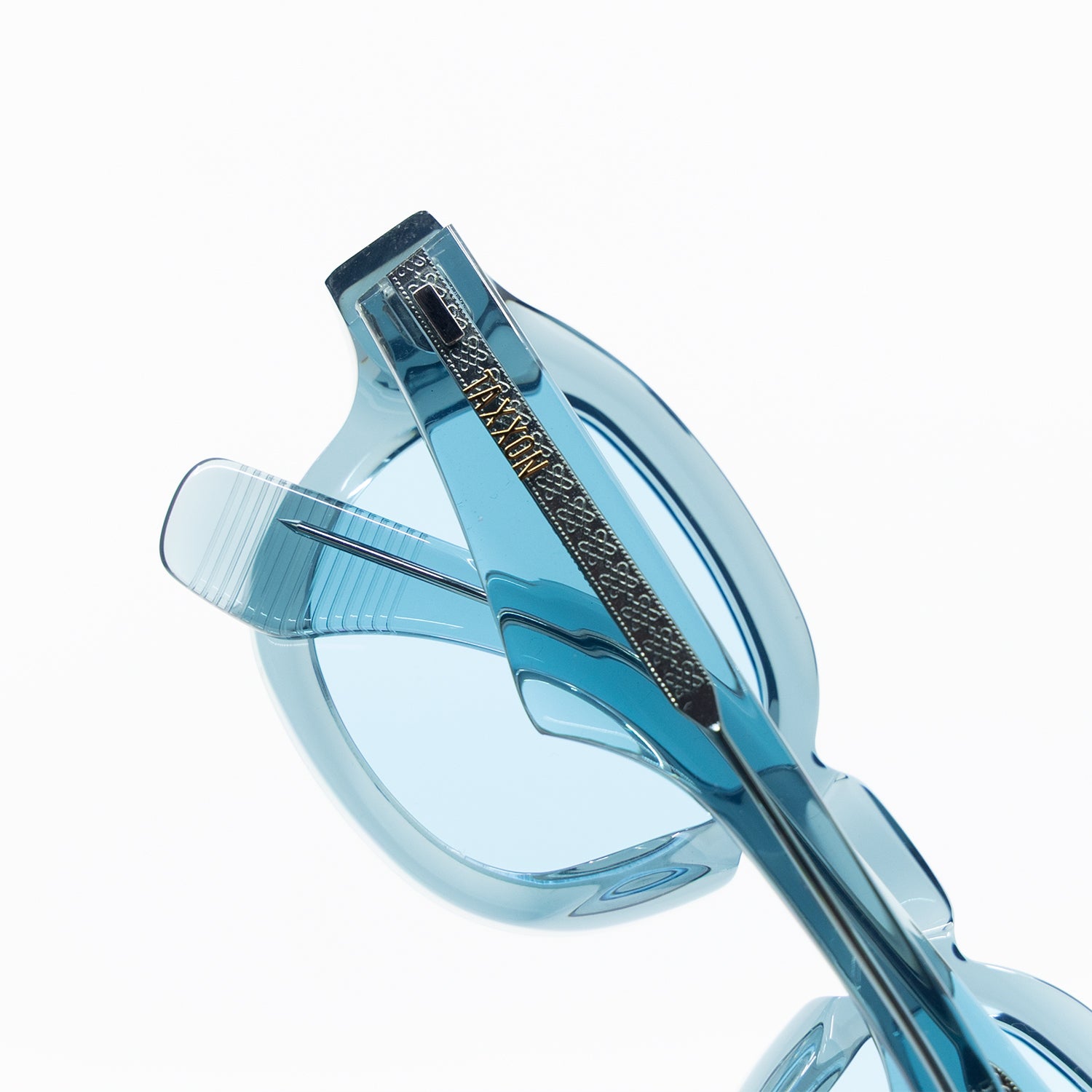 Tom Sunglasses with Arctic Frame & Light Blue Lens