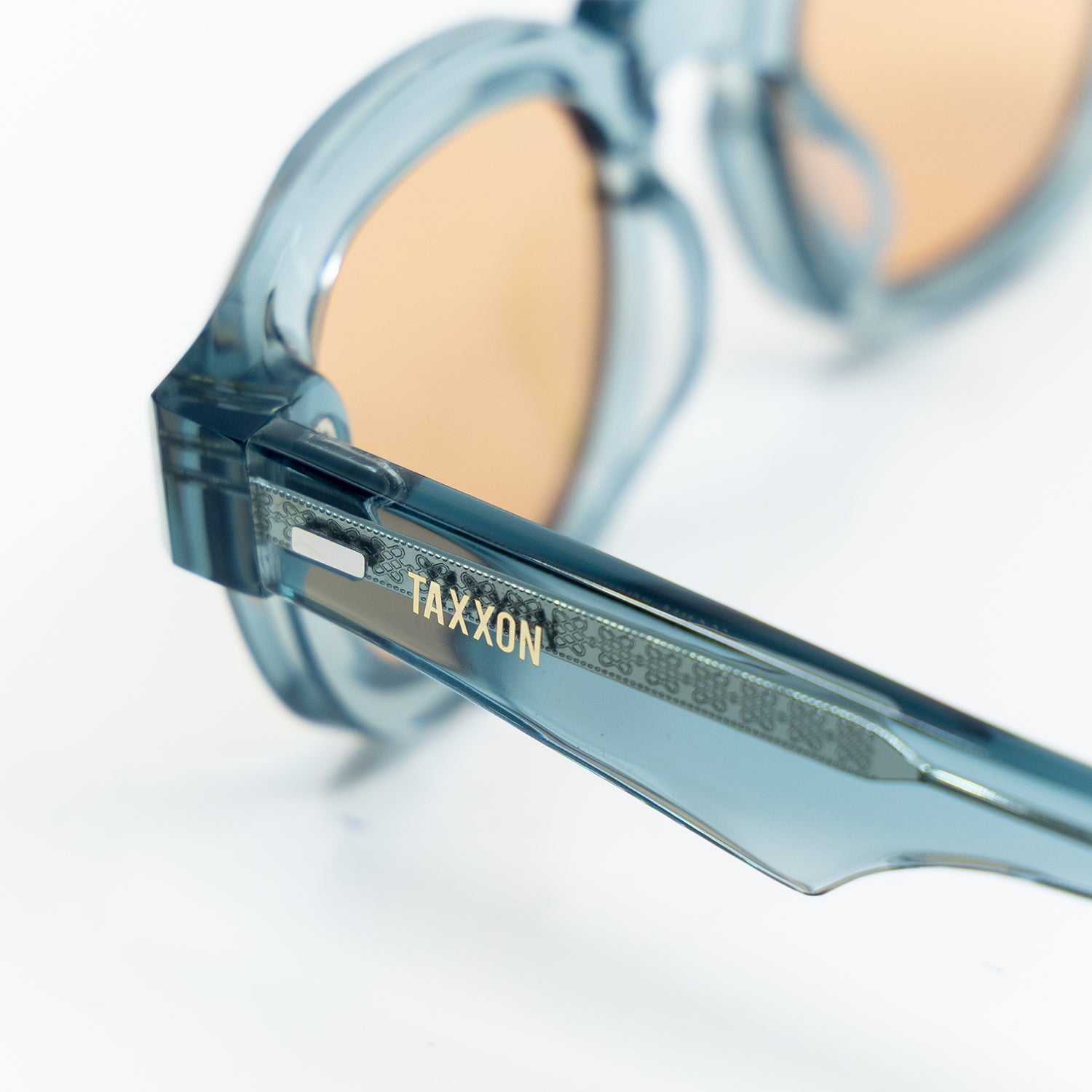 Tom Sunglasses with Arctic Frame & Orange Lens