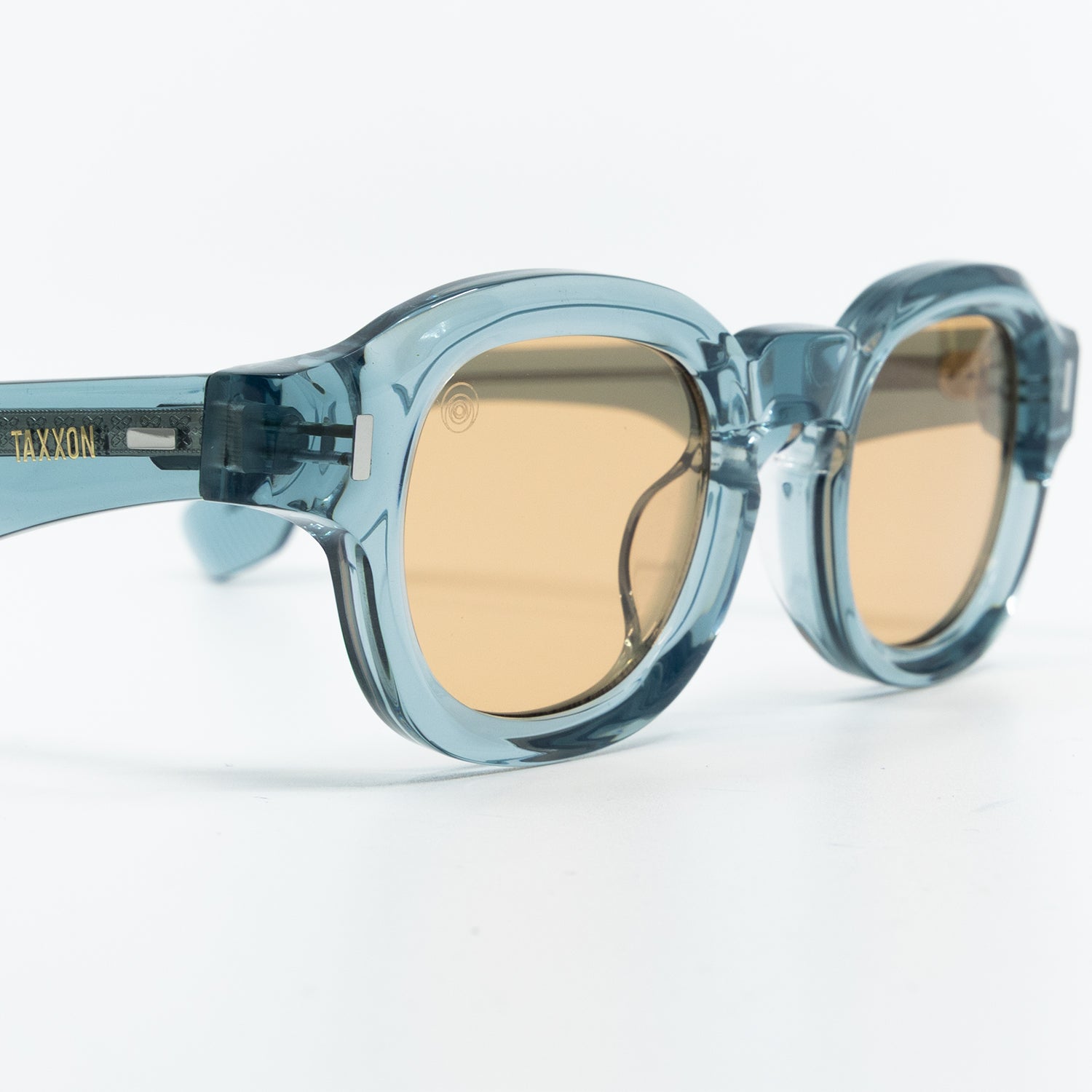 Tom Sunglasses with Arctic Frame & Orange Lens