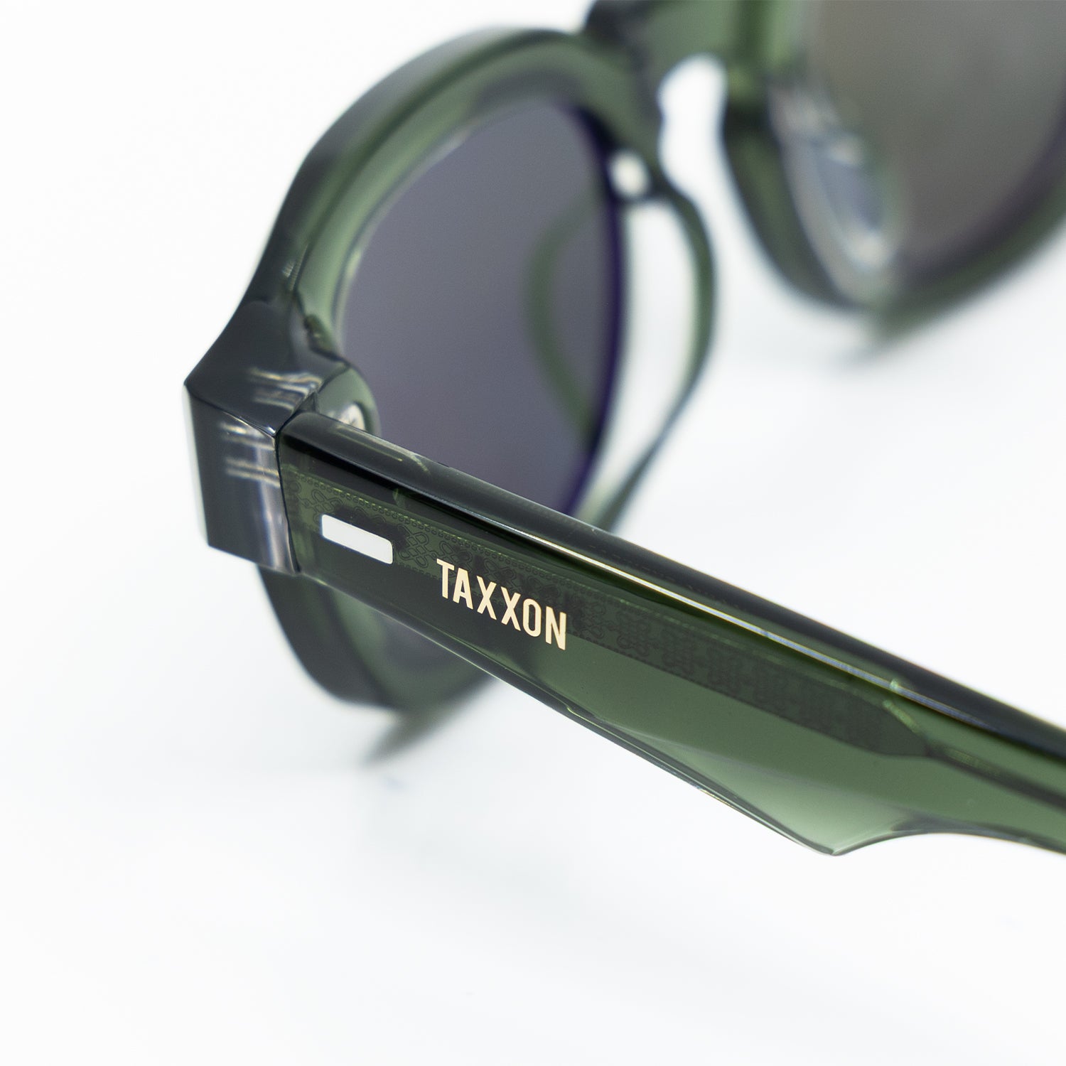 Tom Sunglasses with Olive Frame & Green Lens